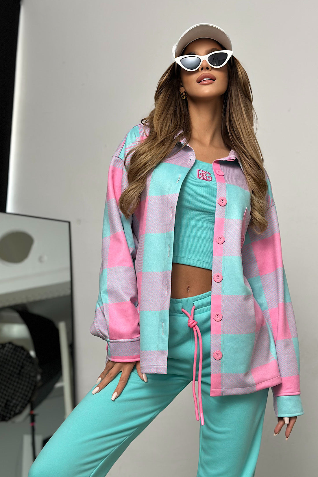 Damenbluse BRANDENBURG COUTURE STARS | MINTGRÜN