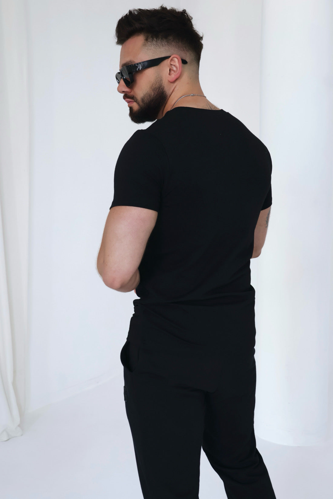 T-SHIRT HERREN BG BOND | SCHWARZ