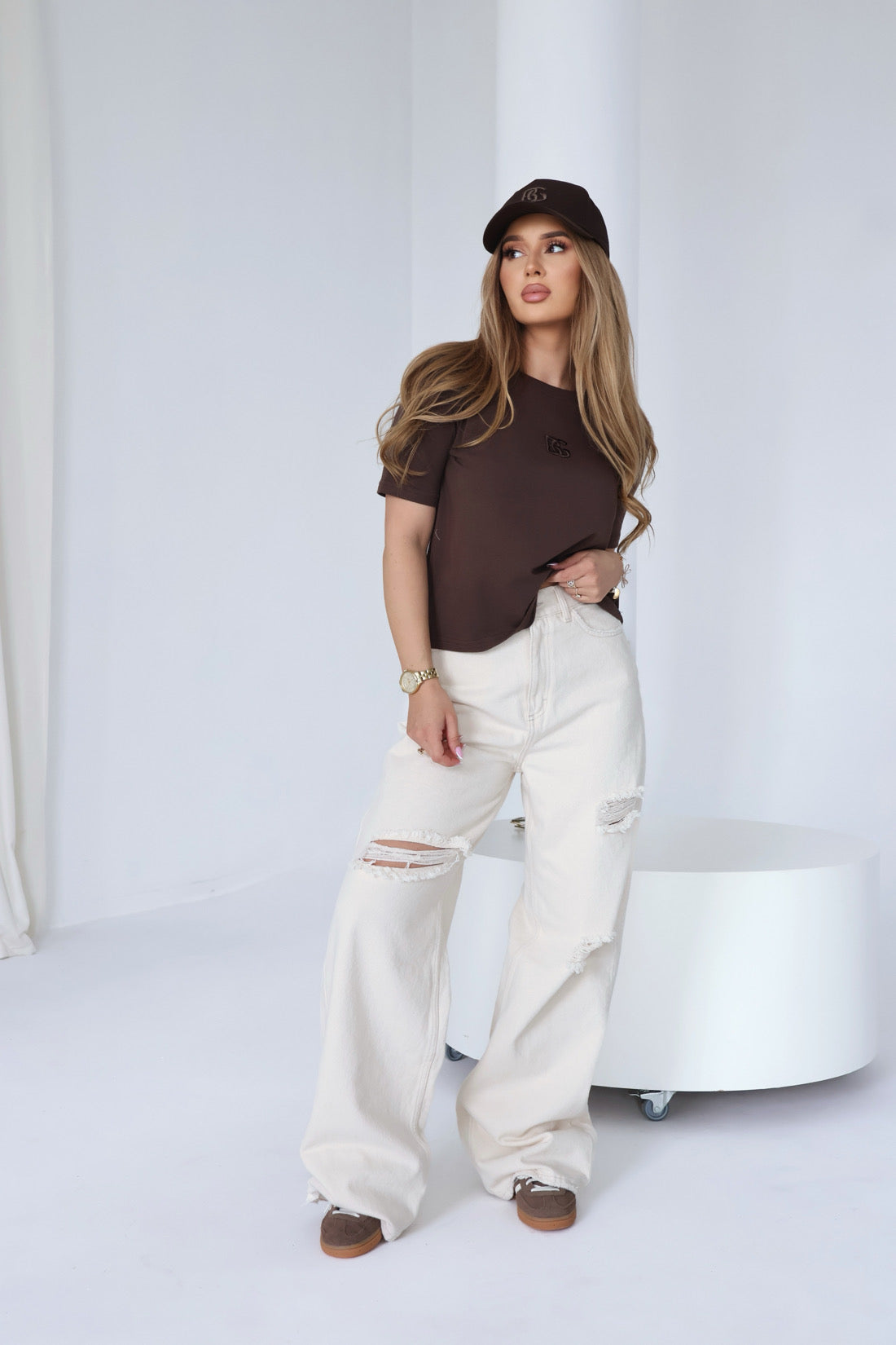 T-SHIRT DAMEN BG REAL | SCHOKO