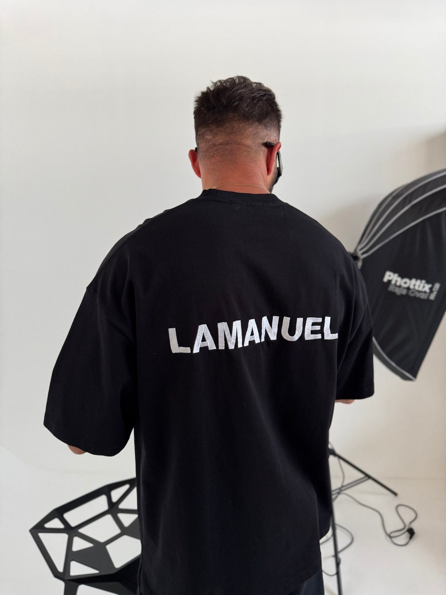 T- Shirt UNISEX HERREN schwarz