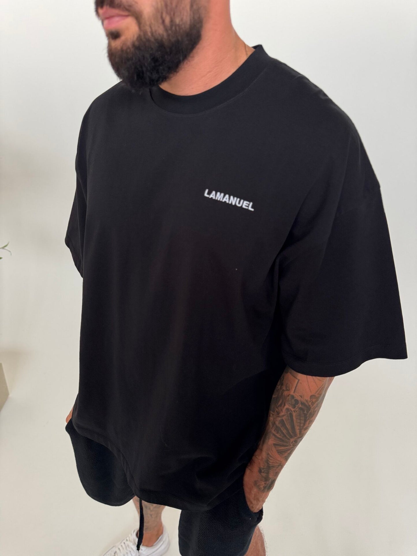 T- Shirt UNISEX HERREN schwarz