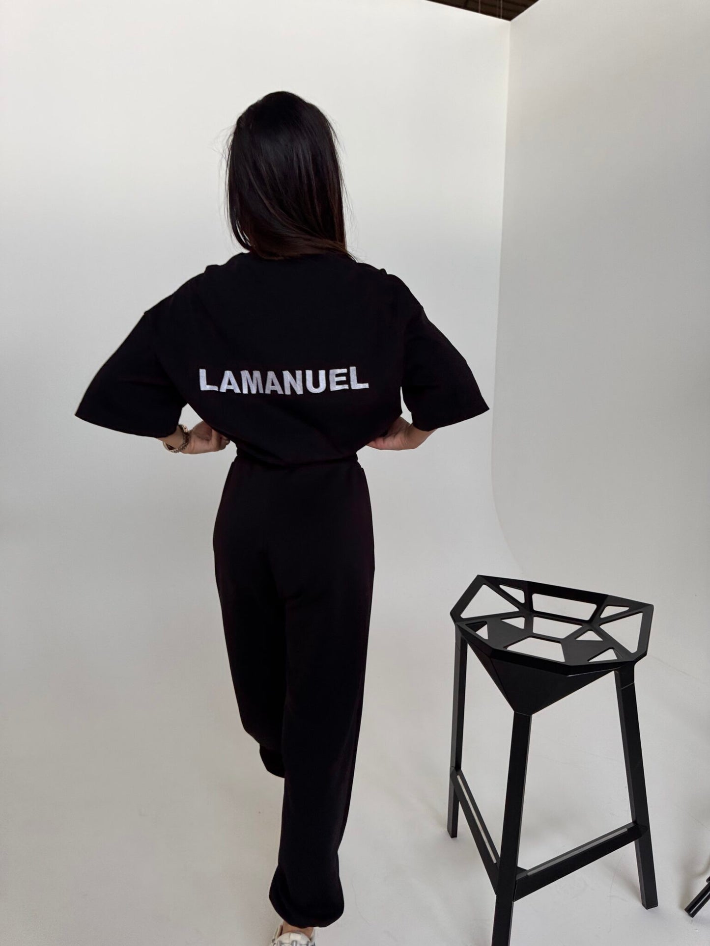 T- Shirt Damen UNISEX schwarz