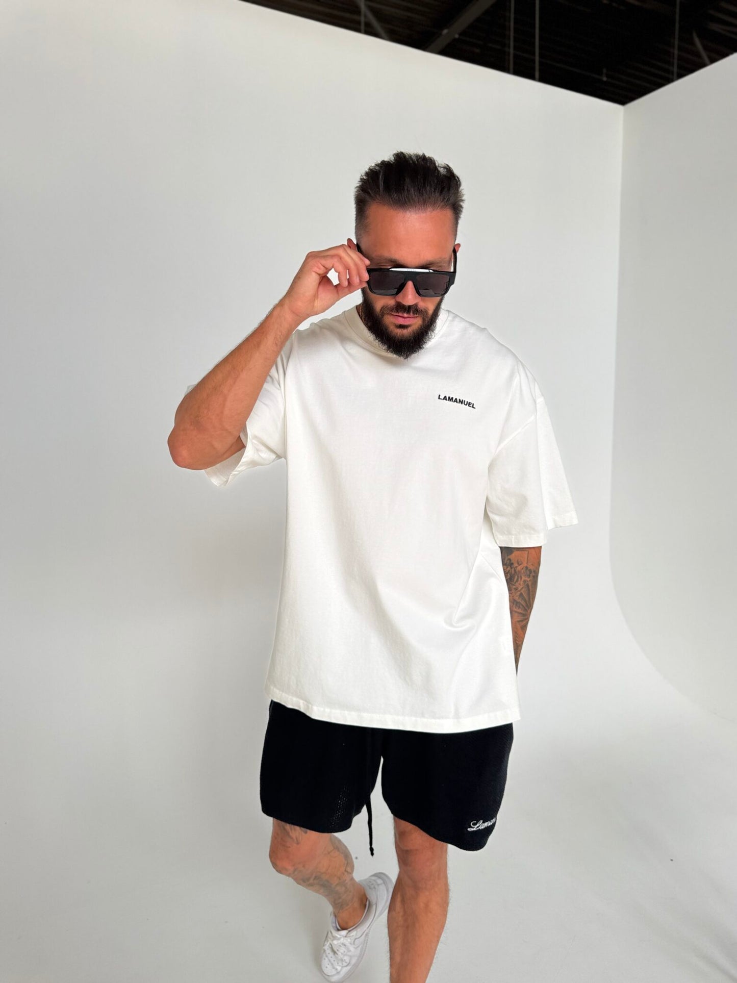 T- Shirt UNISEX HERREN off- white