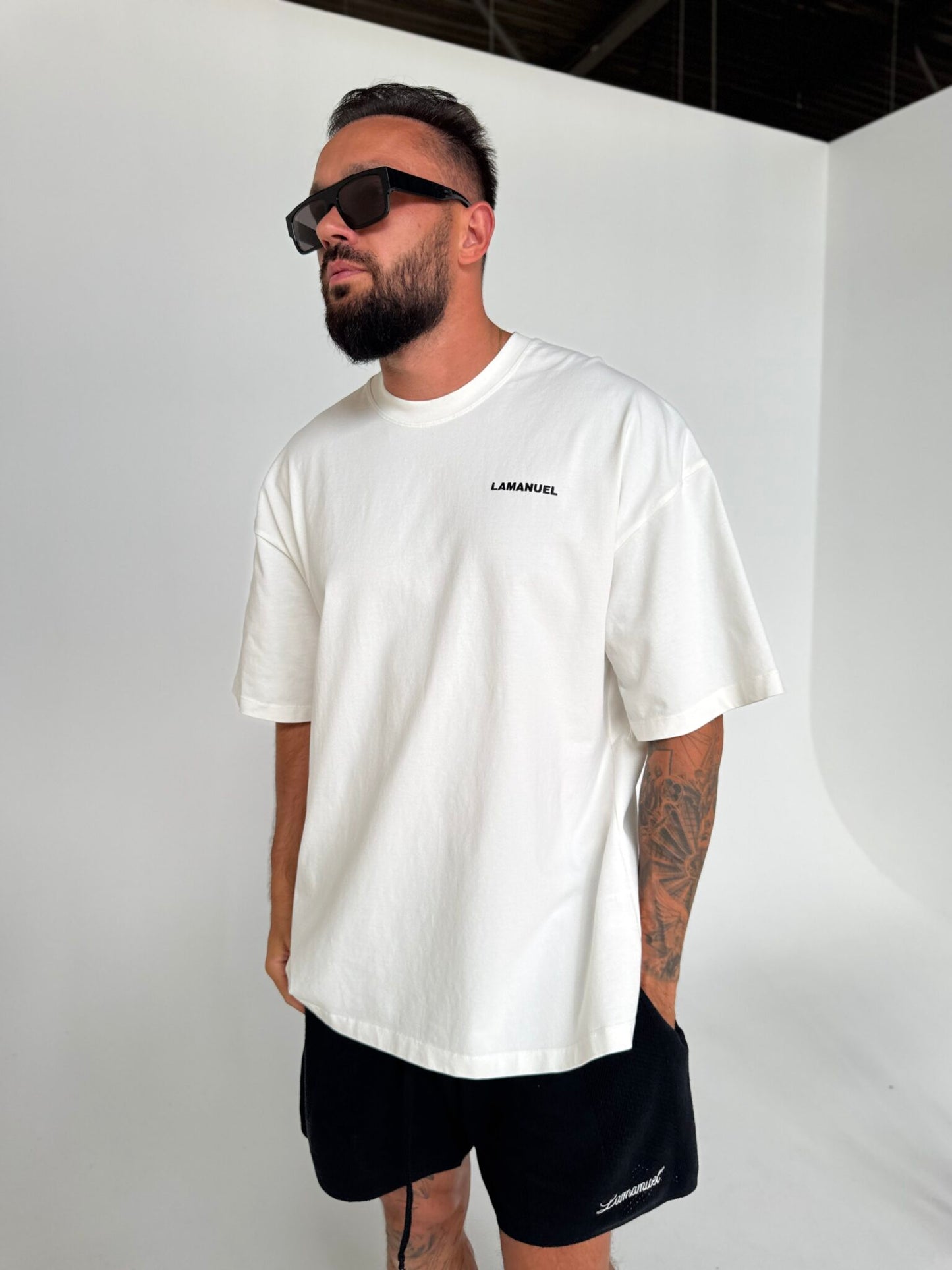 T- Shirt UNISEX HERREN off- white