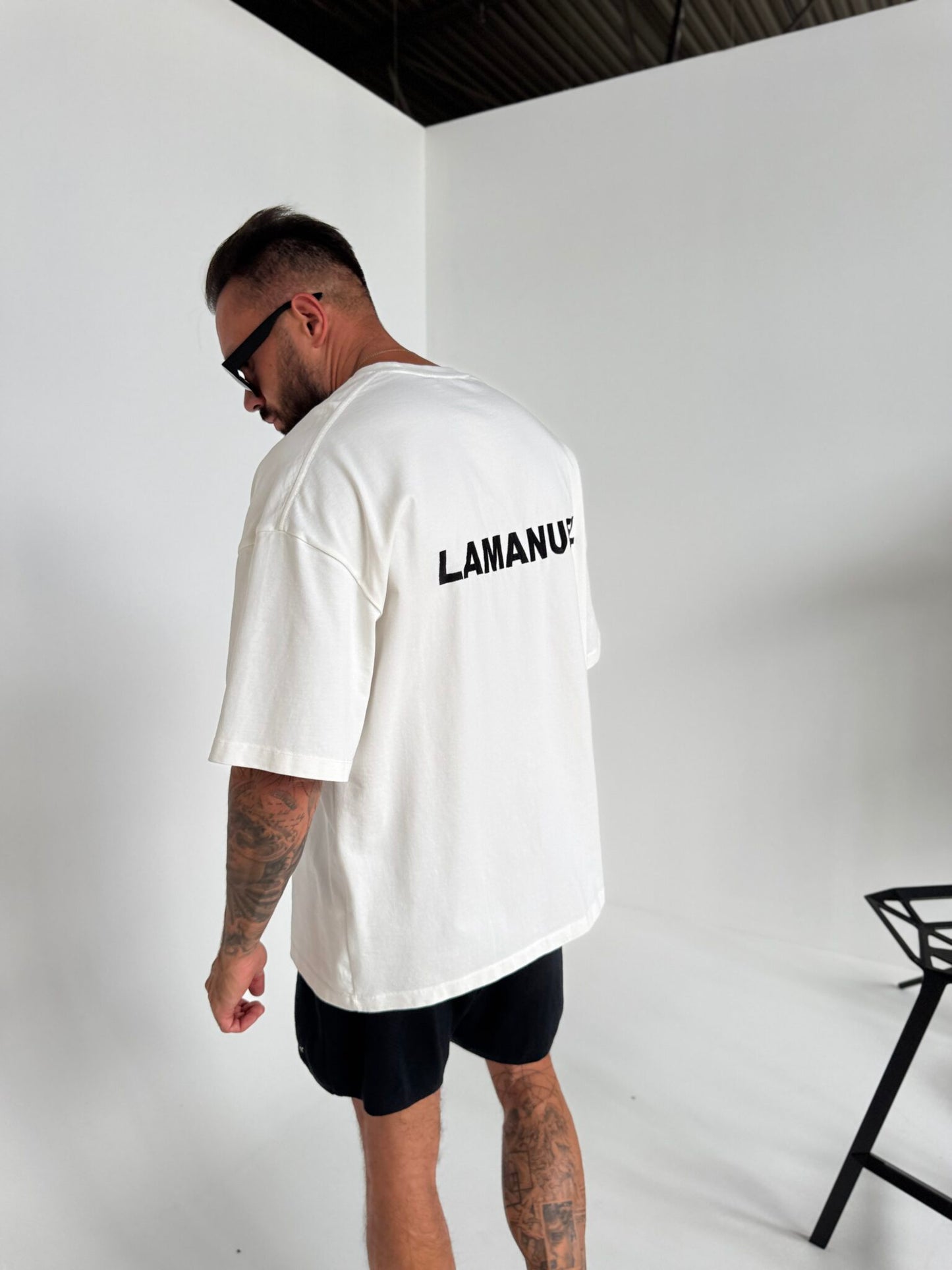 T- Shirt UNISEX HERREN off- white