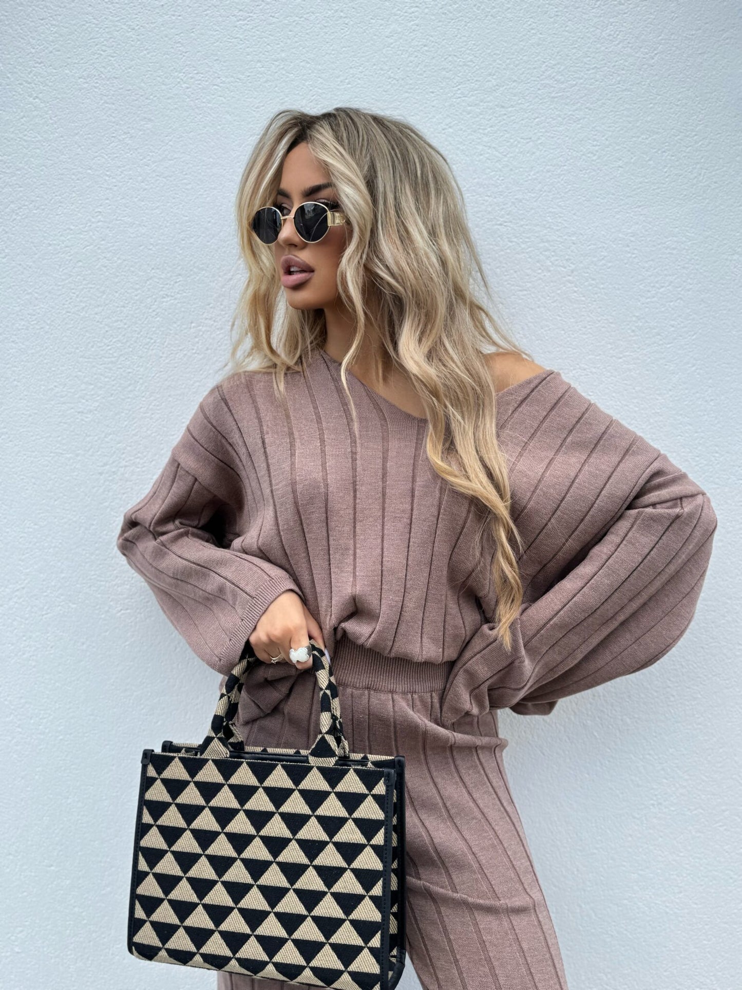 Zweiteiler CANDICE – mokka