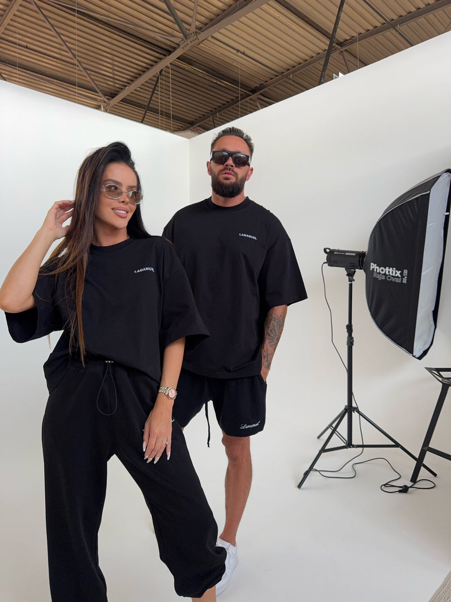T- Shirt Damen UNISEX schwarz