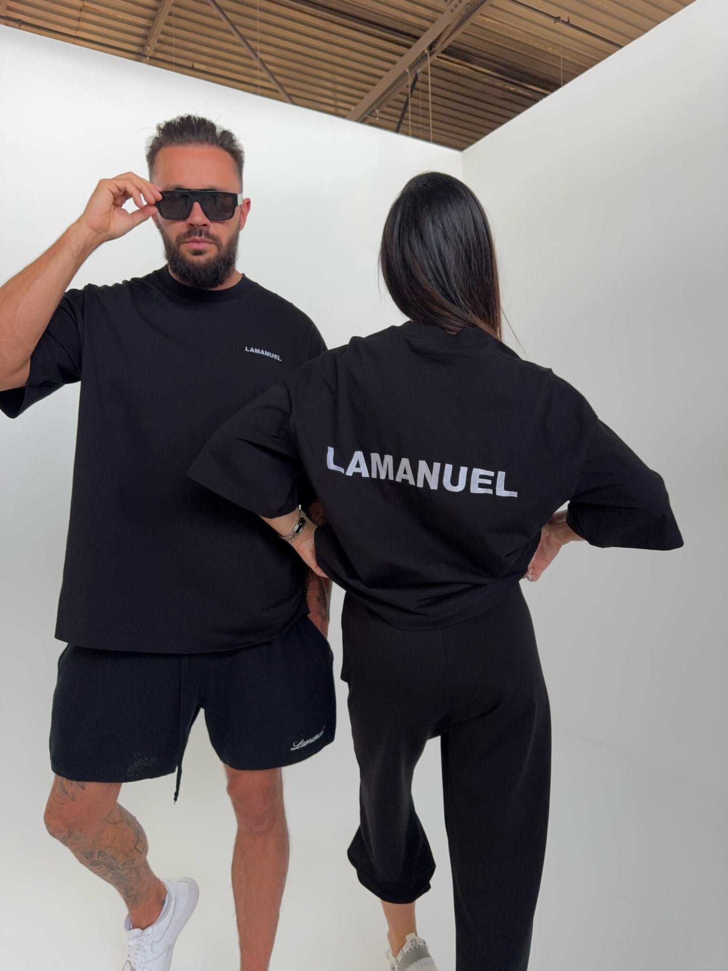 T- Shirt Damen UNISEX schwarz