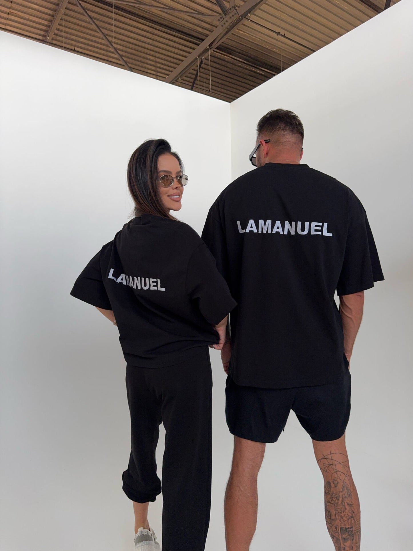 T- Shirt Damen UNISEX schwarz