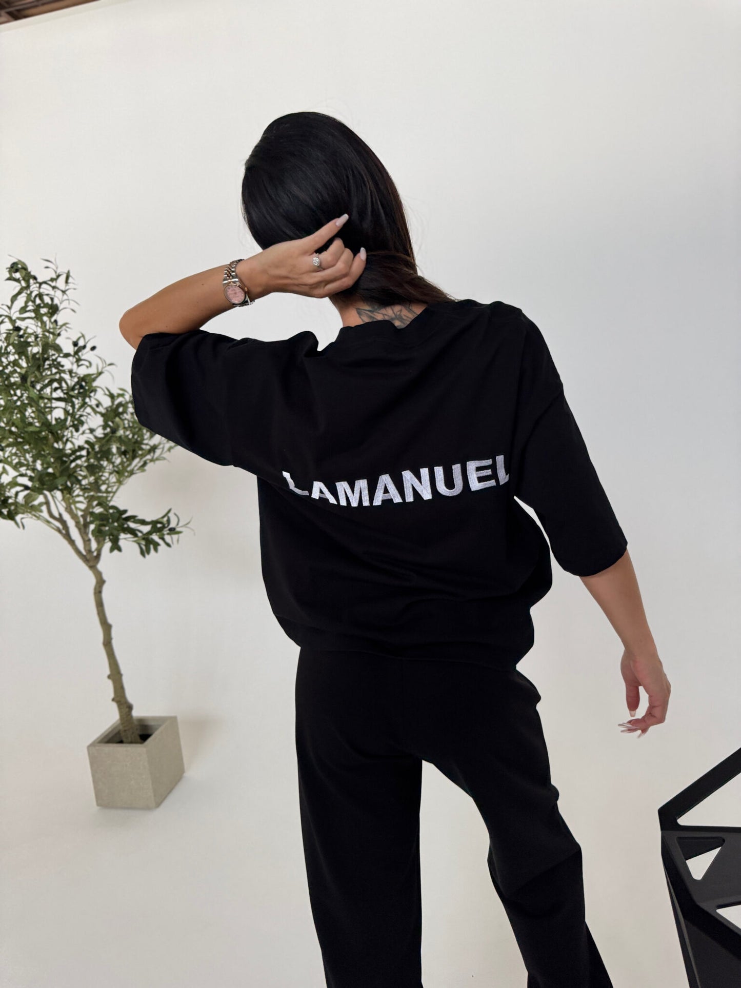 T- Shirt Damen UNISEX schwarz