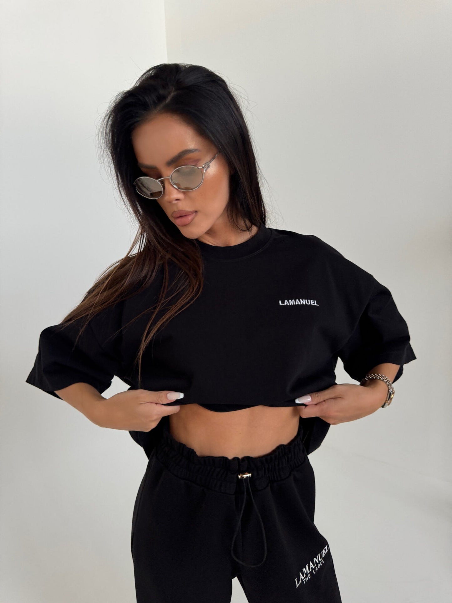 T- Shirt Damen UNISEX schwarz