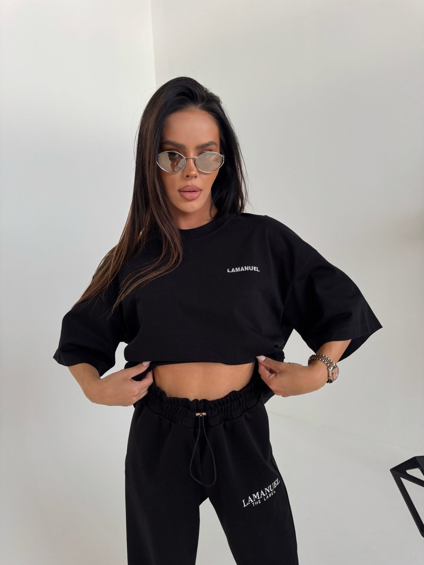 T- Shirt Damen UNISEX schwarz