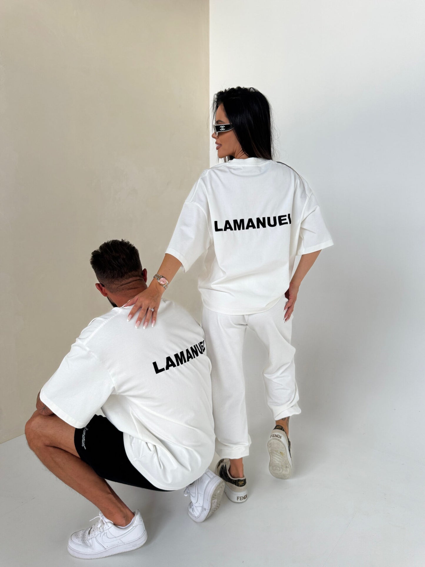 T- Shirt Damen UNISEX off- white
