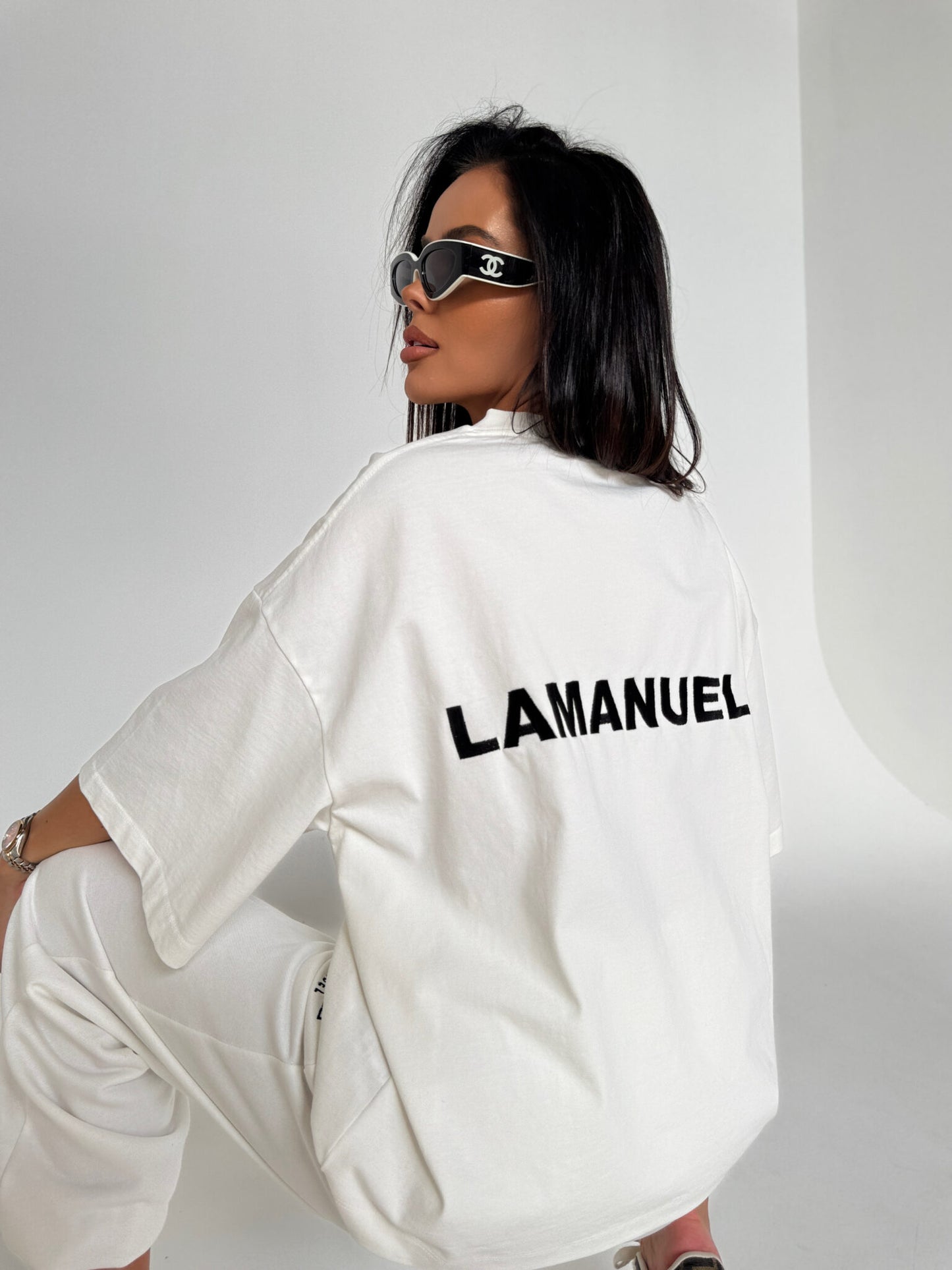 T- Shirt Damen UNISEX off- white