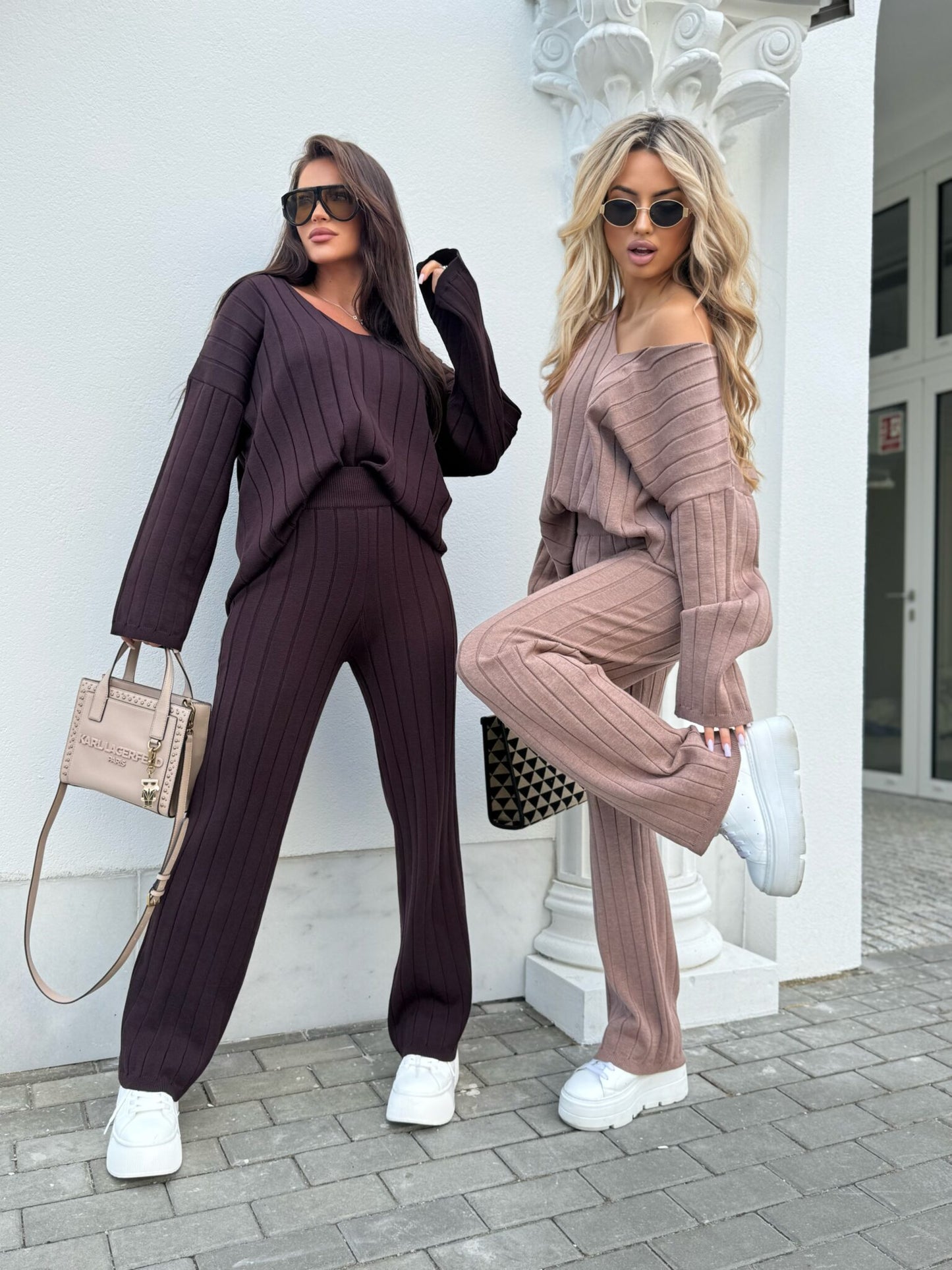 Zweiteiler CANDICE – mokka