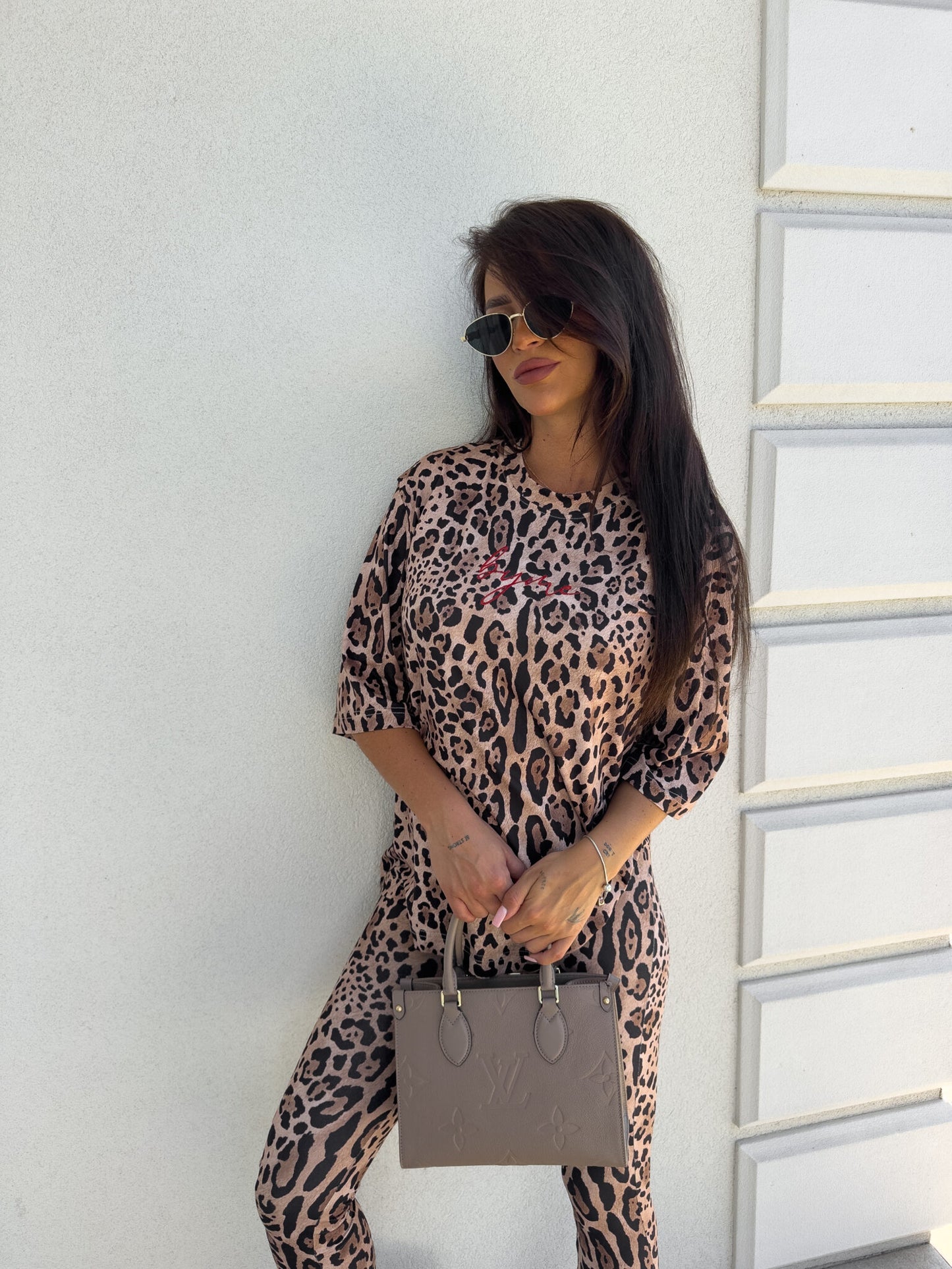 Damenbluse MARMARIS - Panther Muster