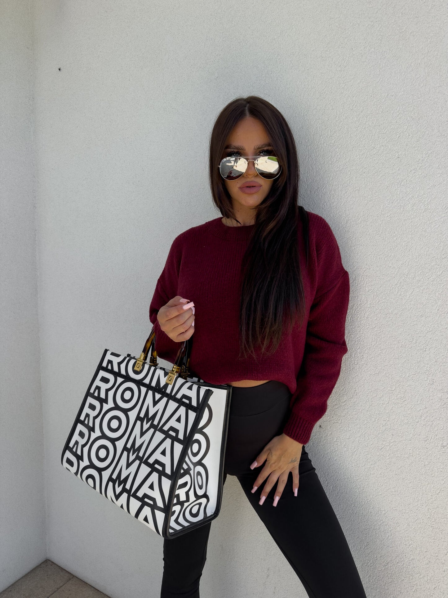 Pullover NERYS – Bordeaux