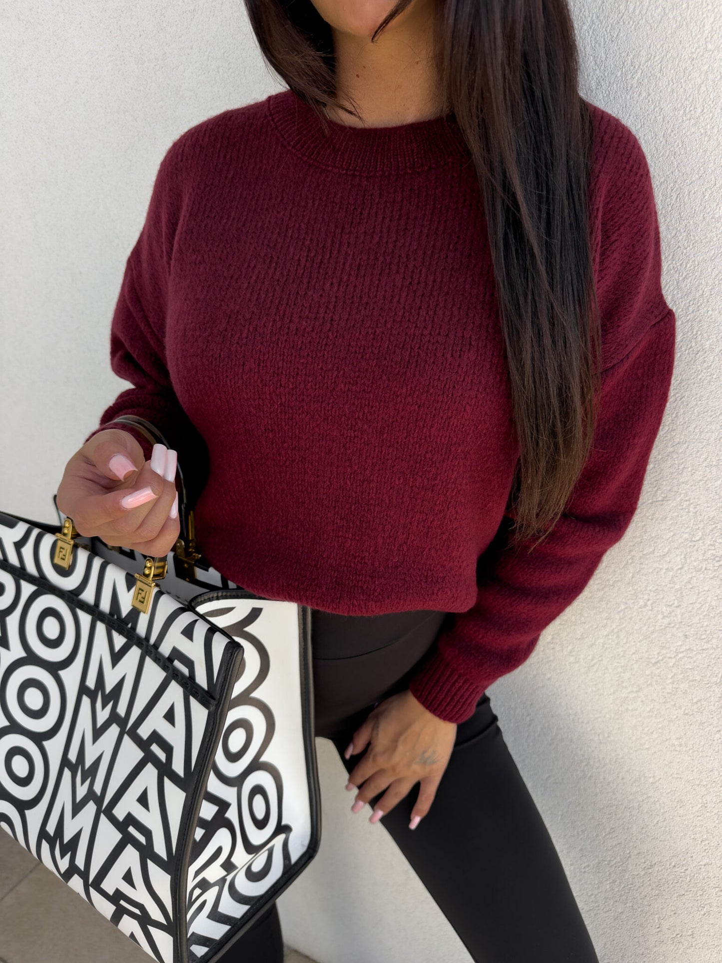 Pullover NERYS – Bordeaux