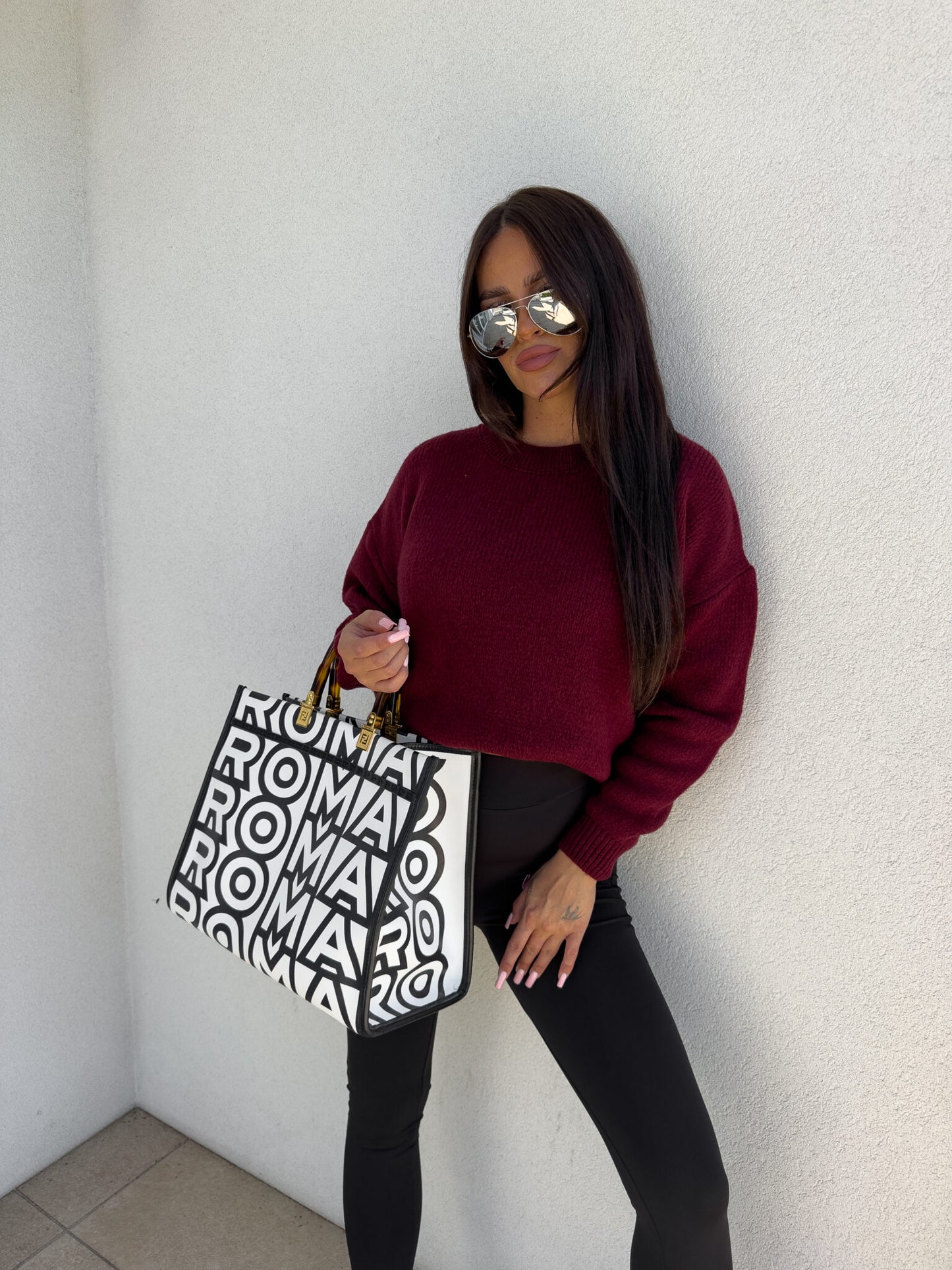 Pullover NERYS – Bordeaux