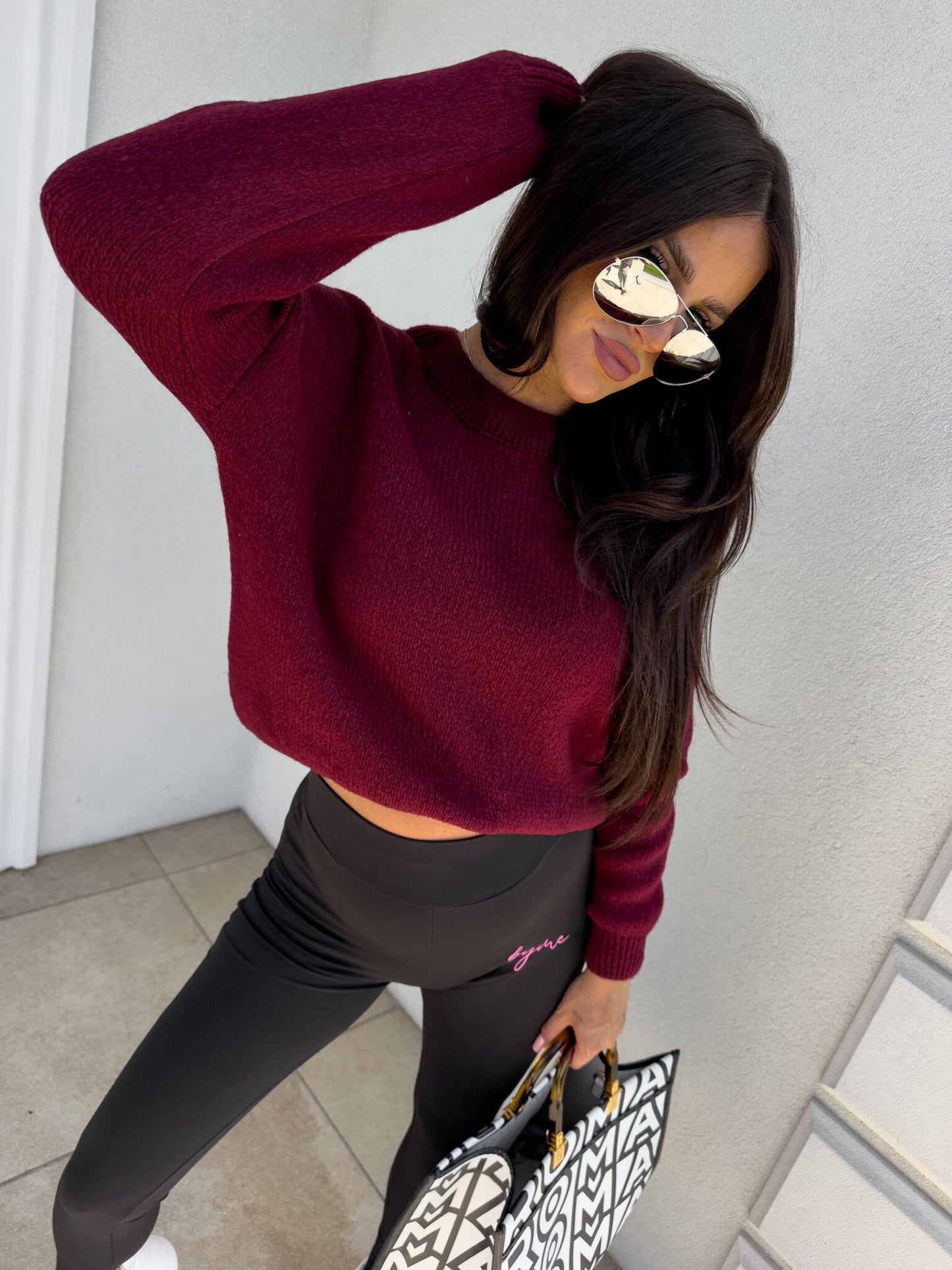Pullover NERYS – Bordeaux