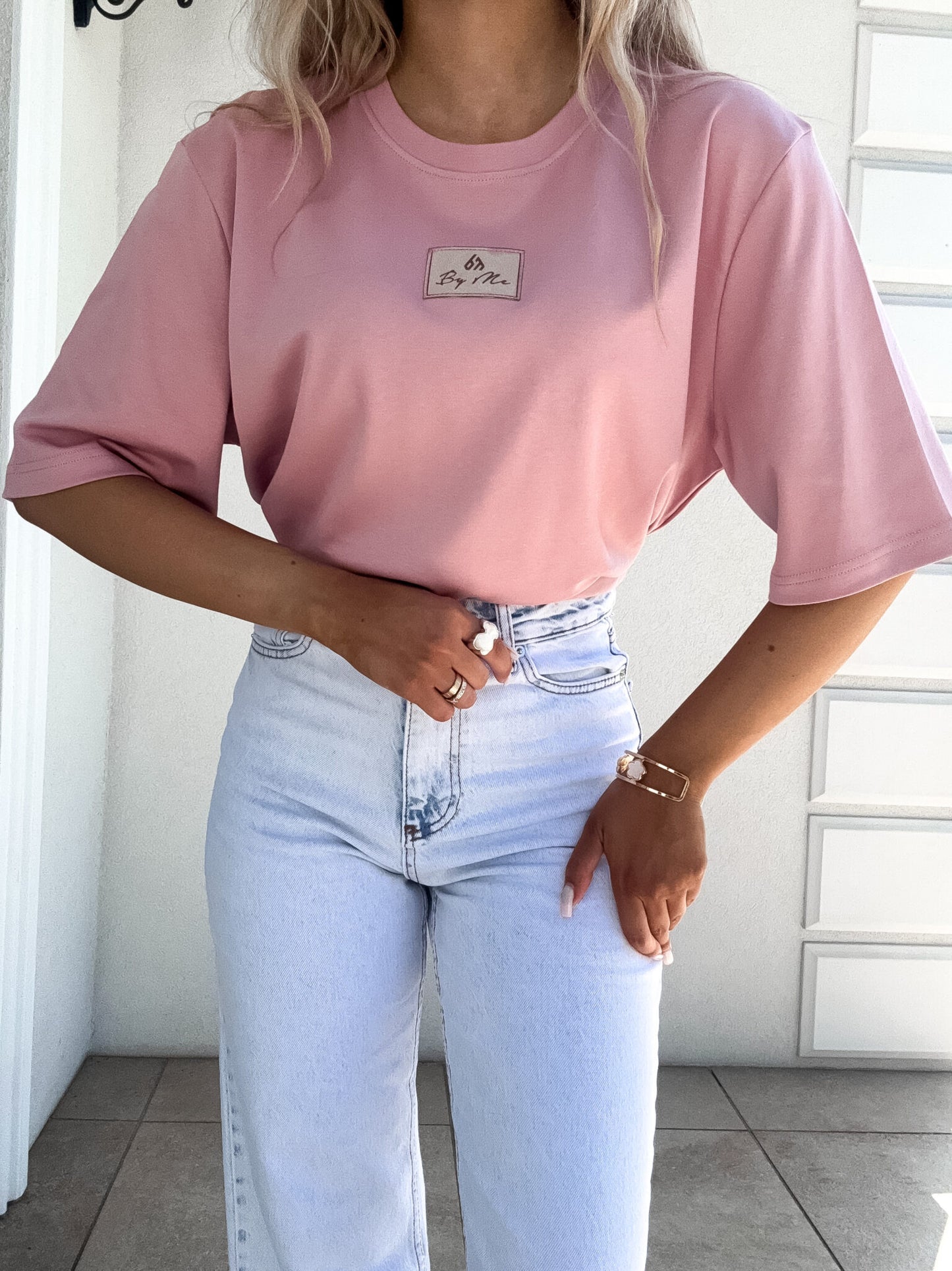 T-SHIRT COTTON - altrosa
