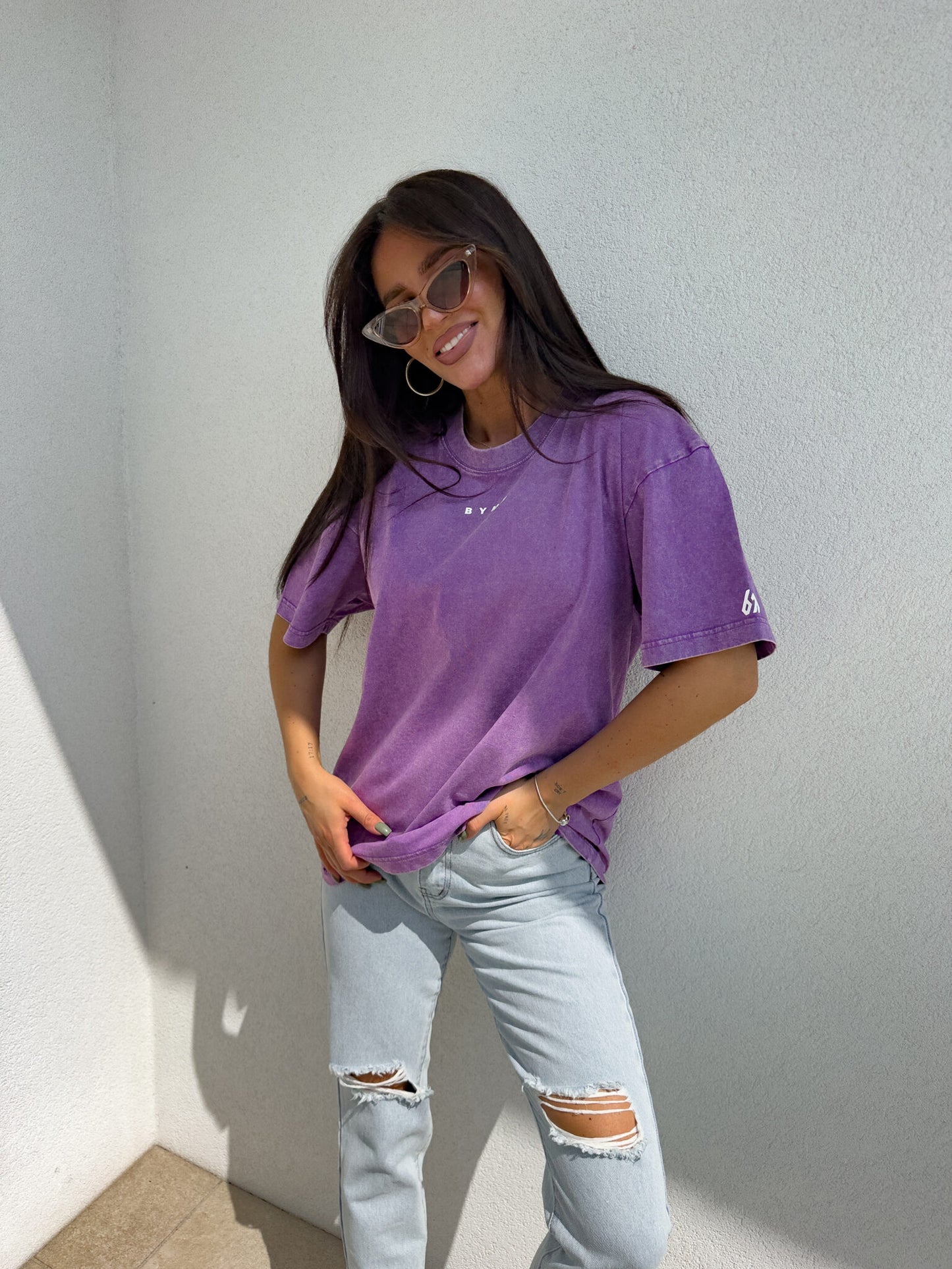 T-shirt PLAY - lila