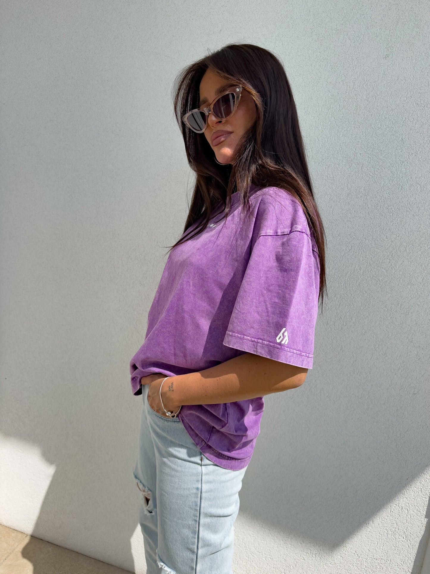 T-shirt PLAY - lila