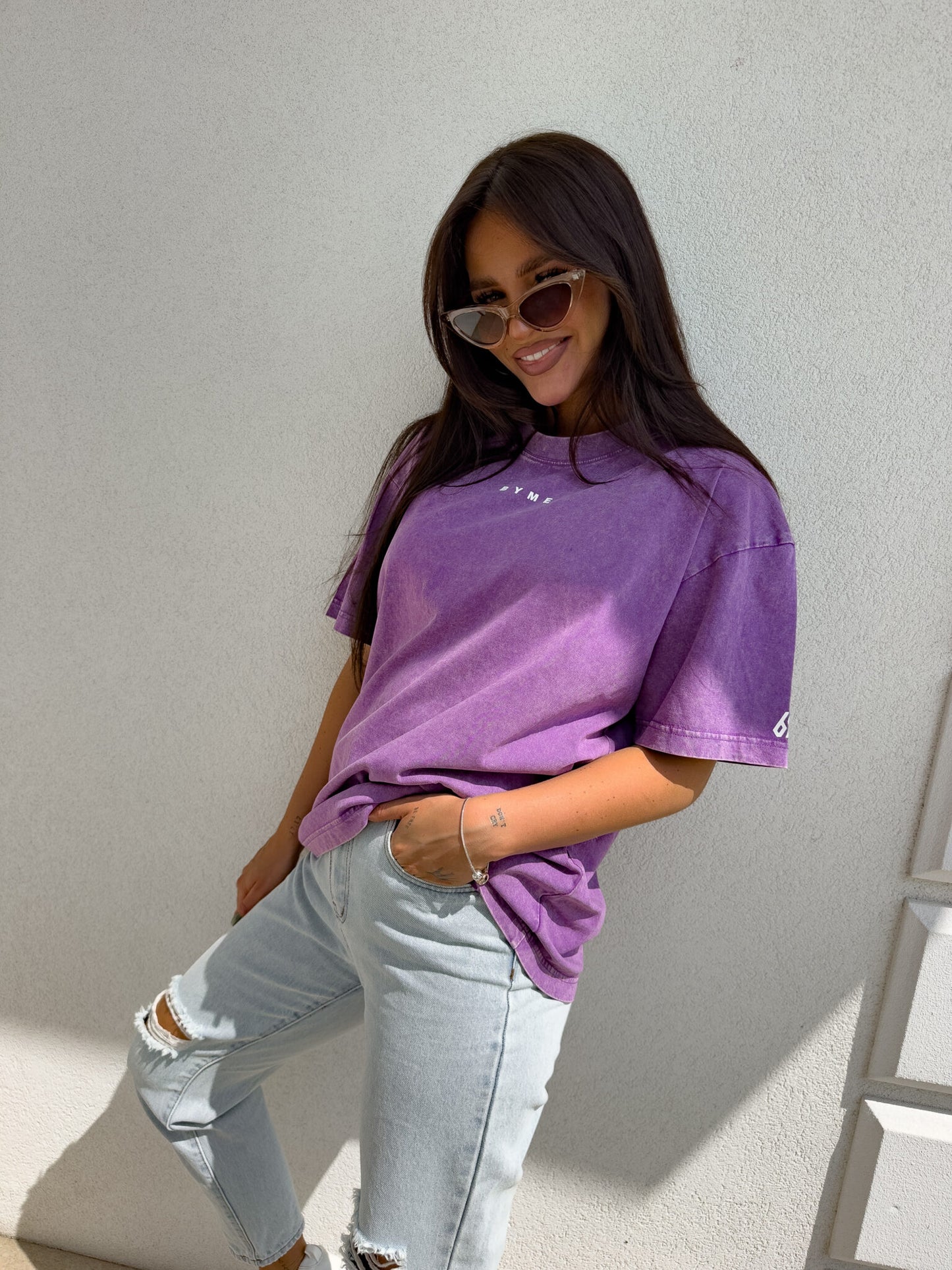 T-shirt PLAY - lila