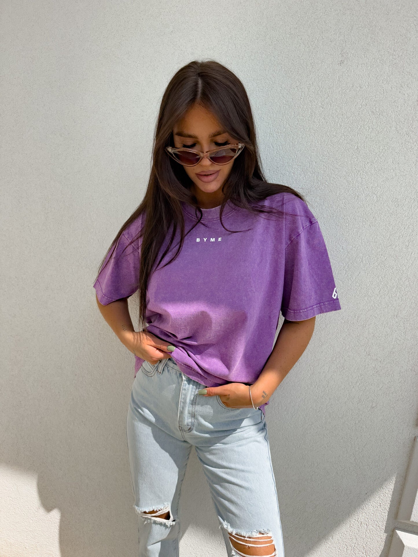 T-shirt PLAY - lila