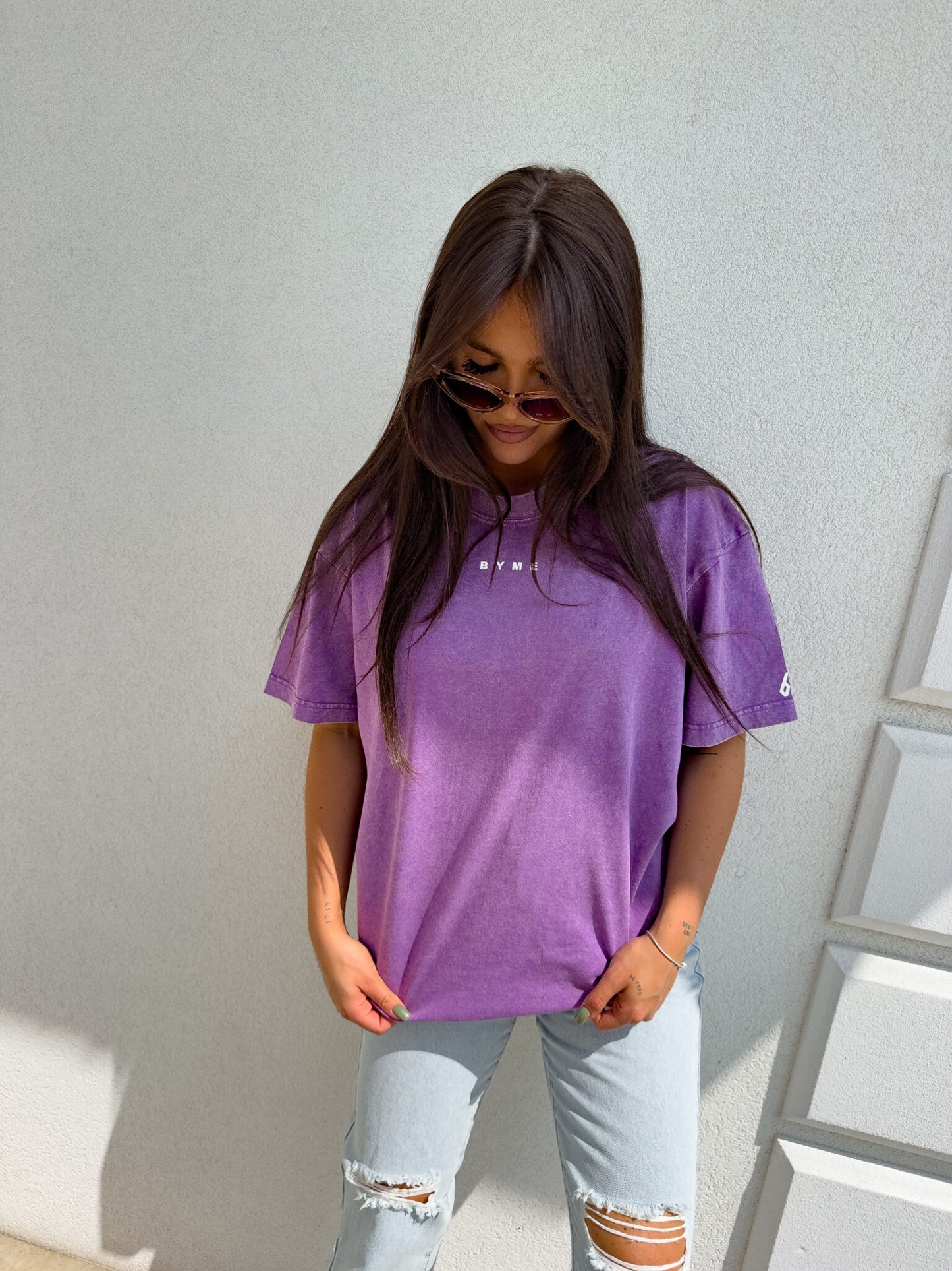 T-shirt PLAY - lila