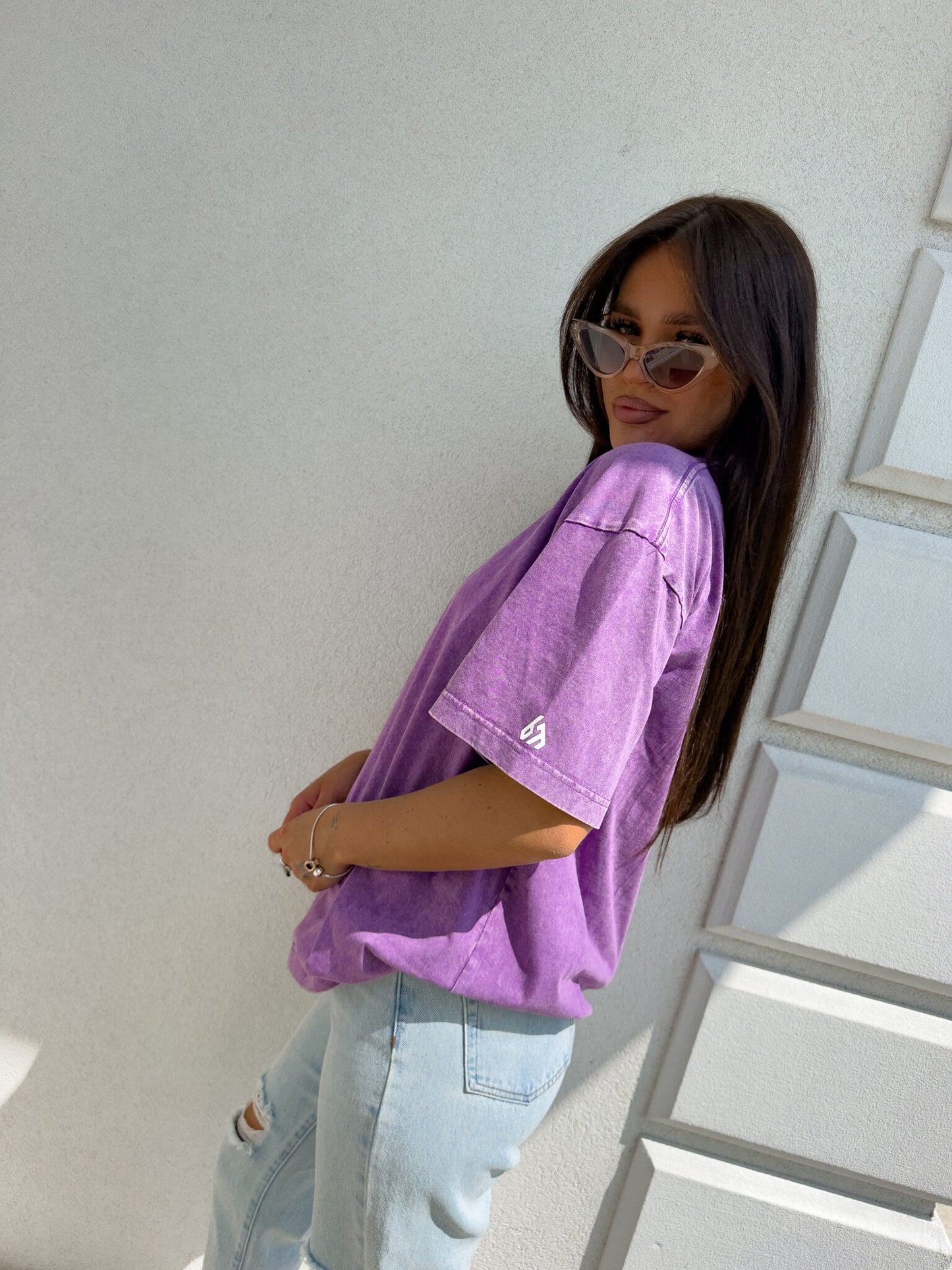 T-shirt PLAY - lila