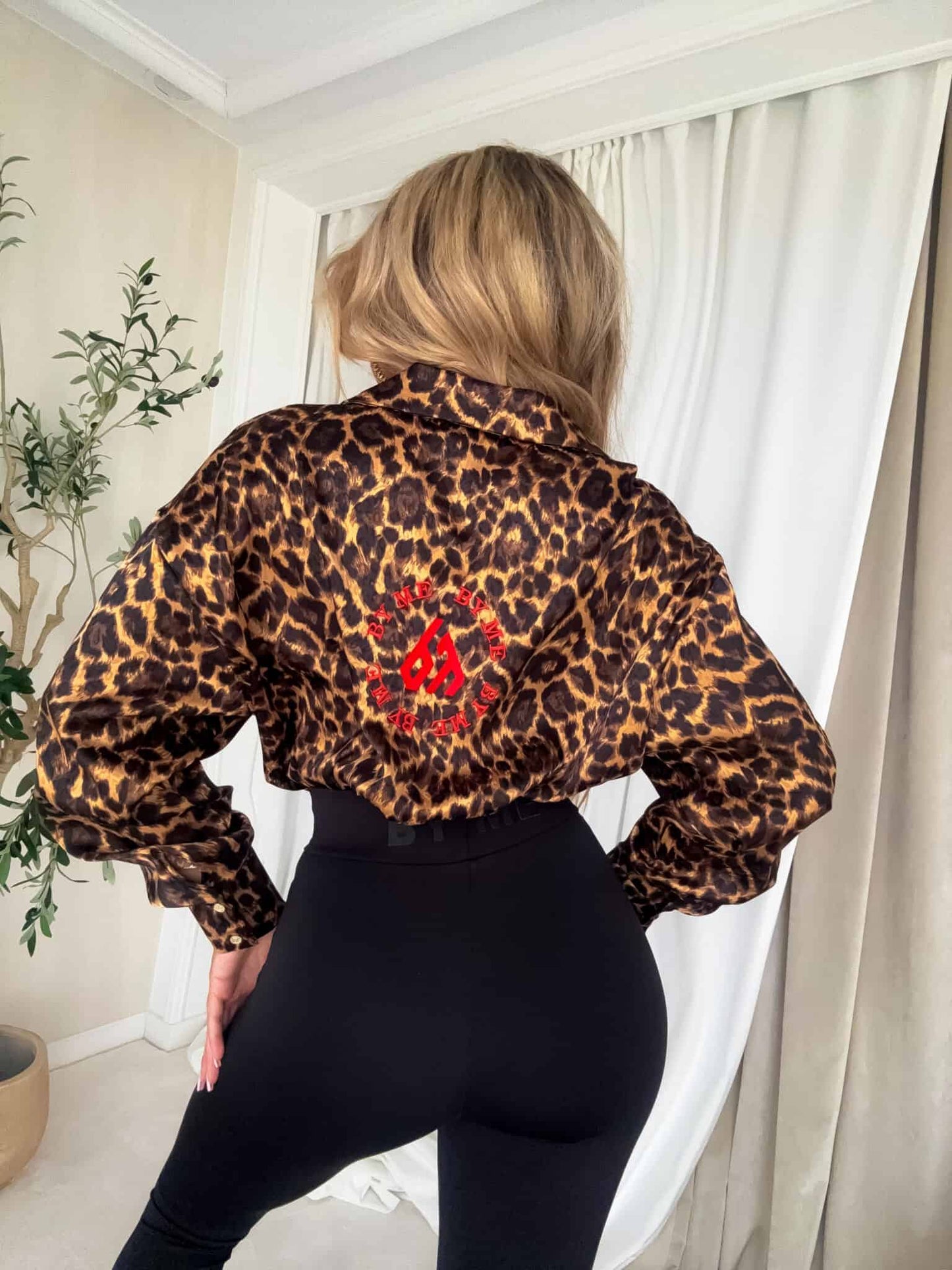 Damenbluse BLINK print  – Panther