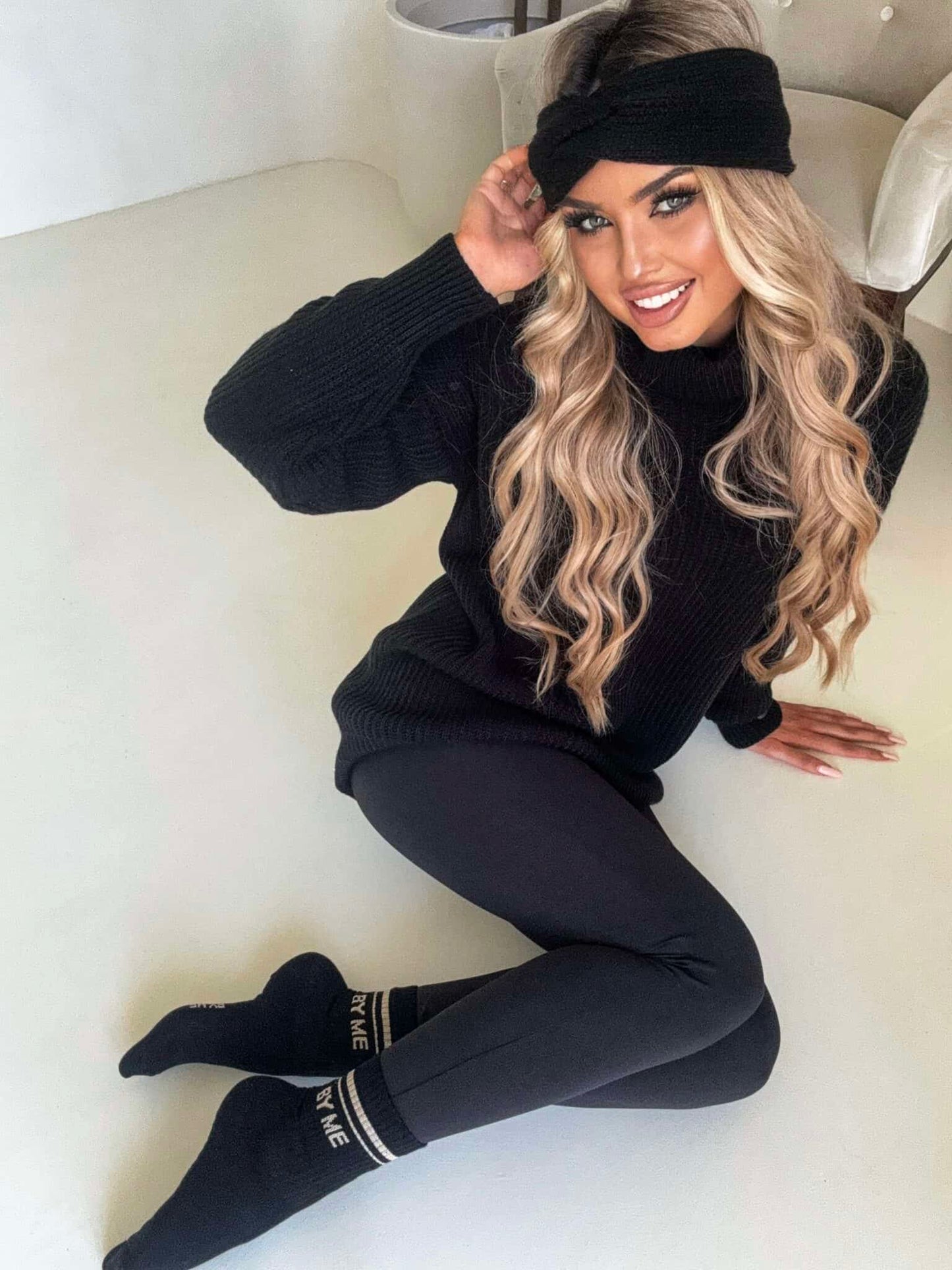 Rollkragenpullover LAVER - Schwarz