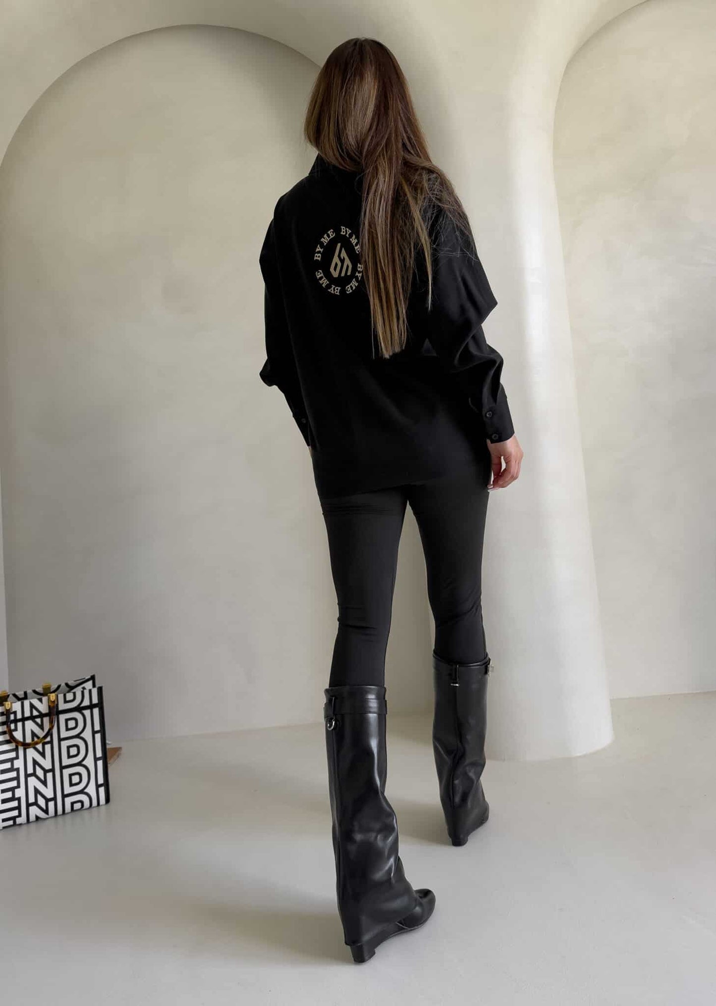 Damenbluse BLINK - schwarz