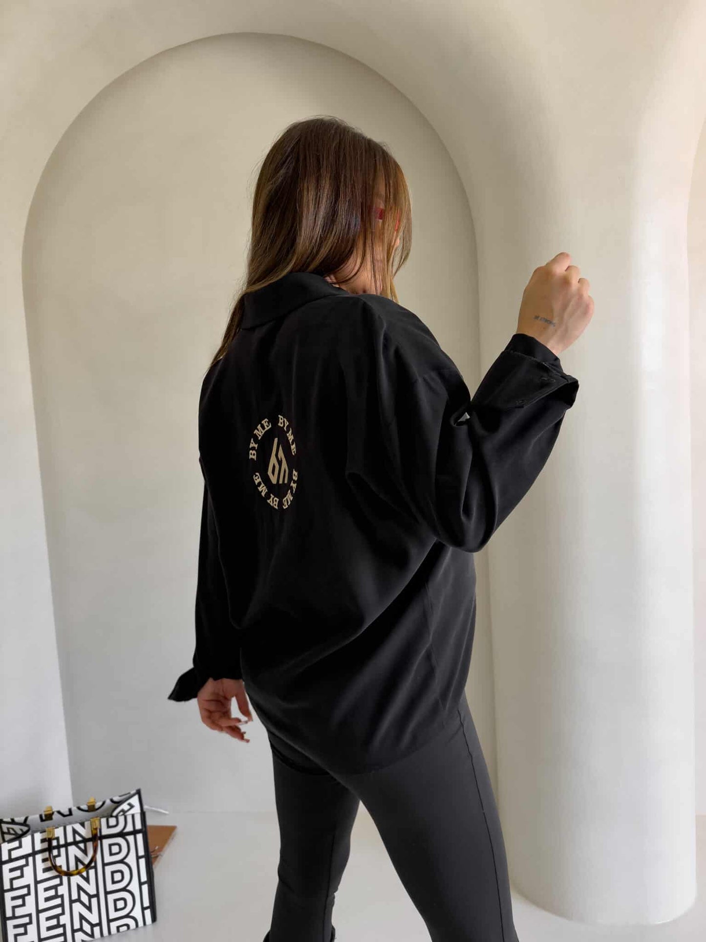 Damenbluse BLINK - schwarz