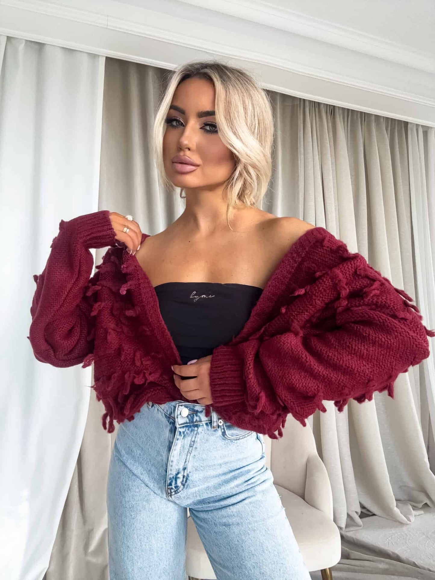 Pullover LIZZY – Bordeaux