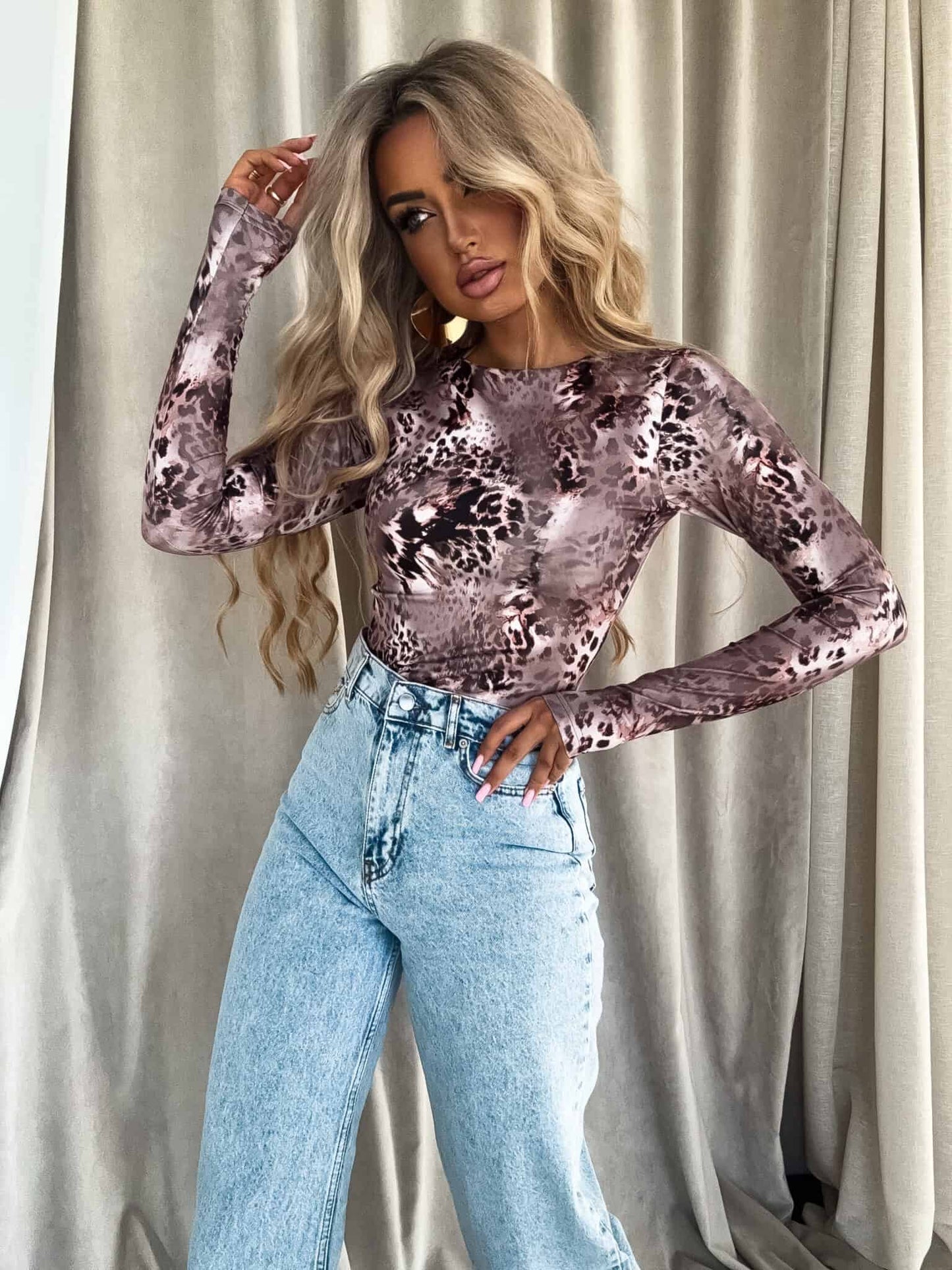 Damenbluse LINDA - Lampart