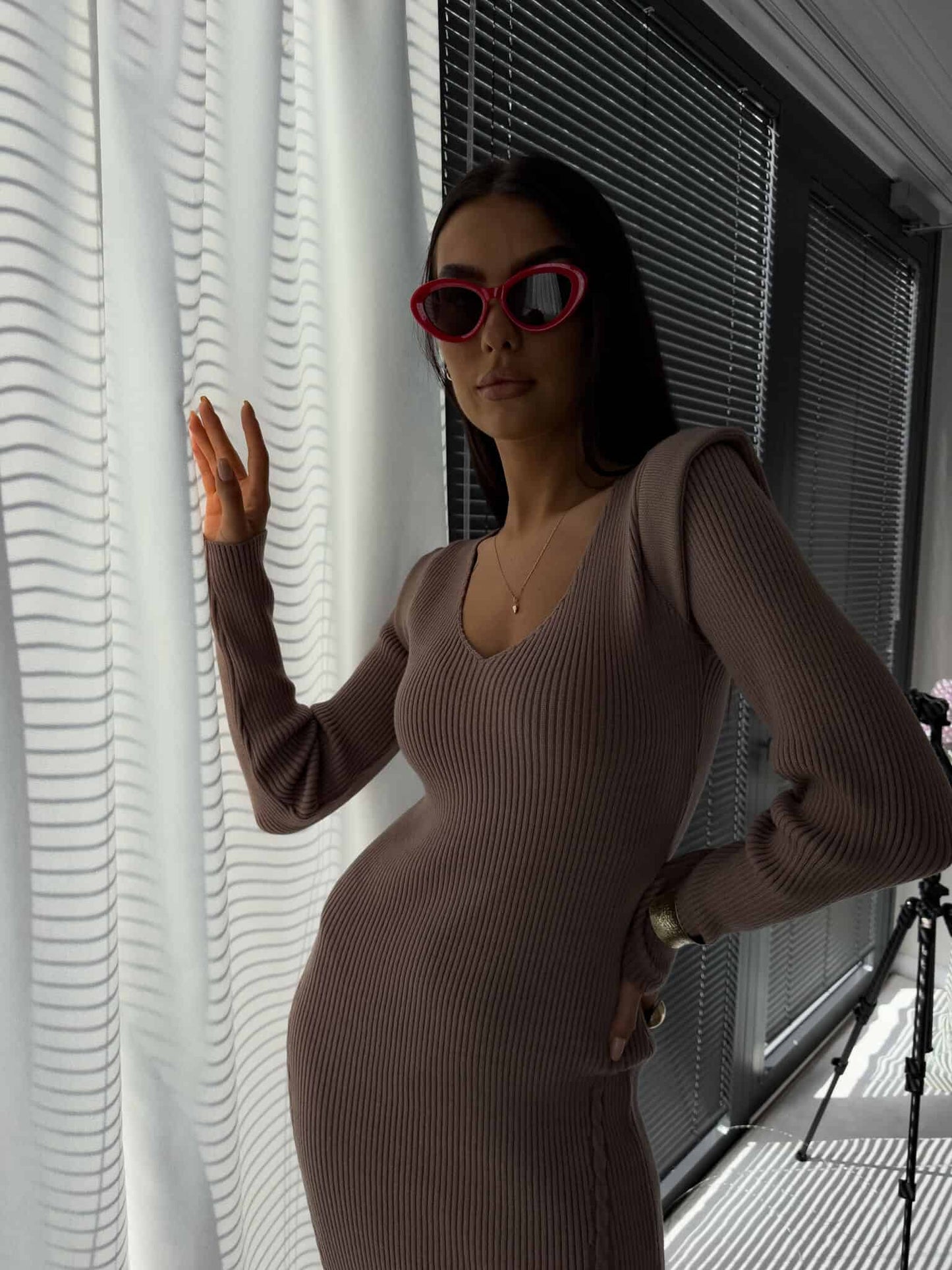 Kleid LORDIS - mokka