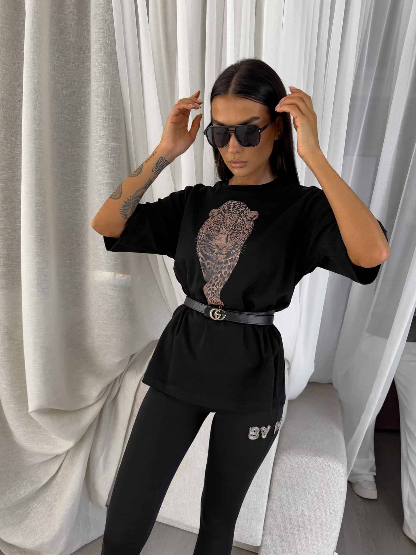 Leggings WOW -Schwarz