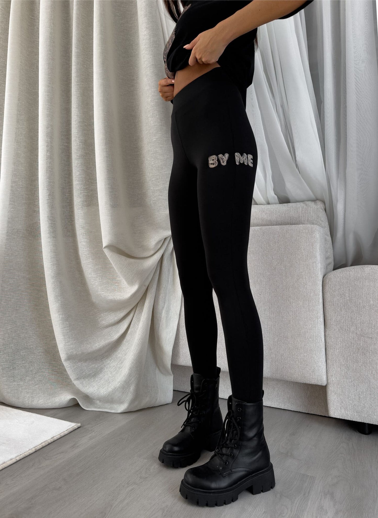 Leggings WOW -Schwarz