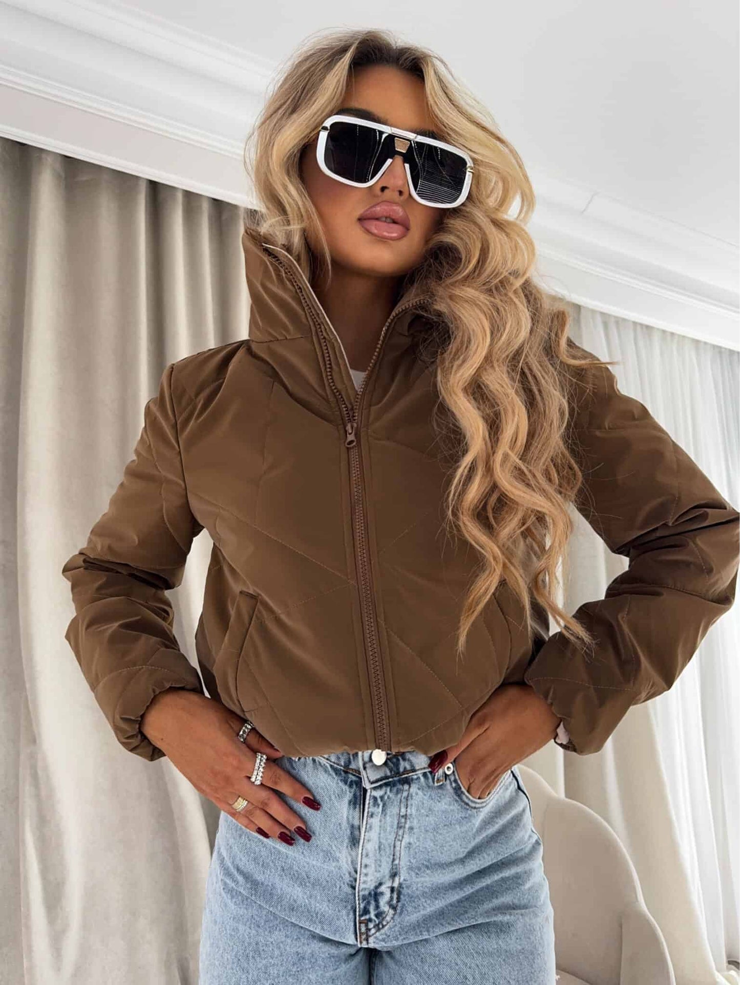 Jacke VESTE II – SCHOKOBRAUN