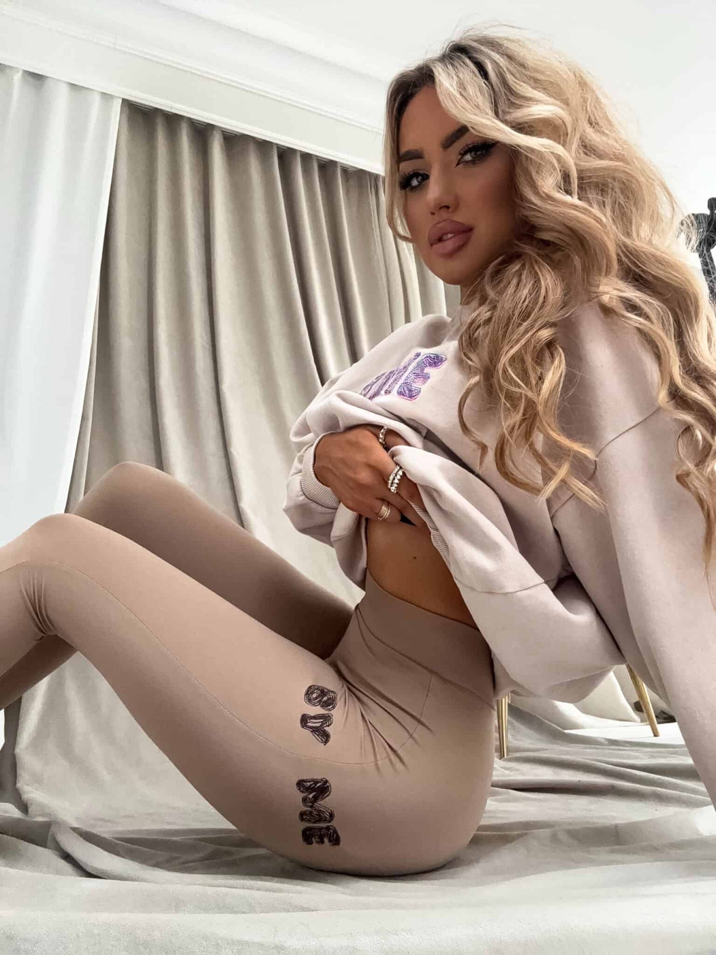 Leggings WOW - beige