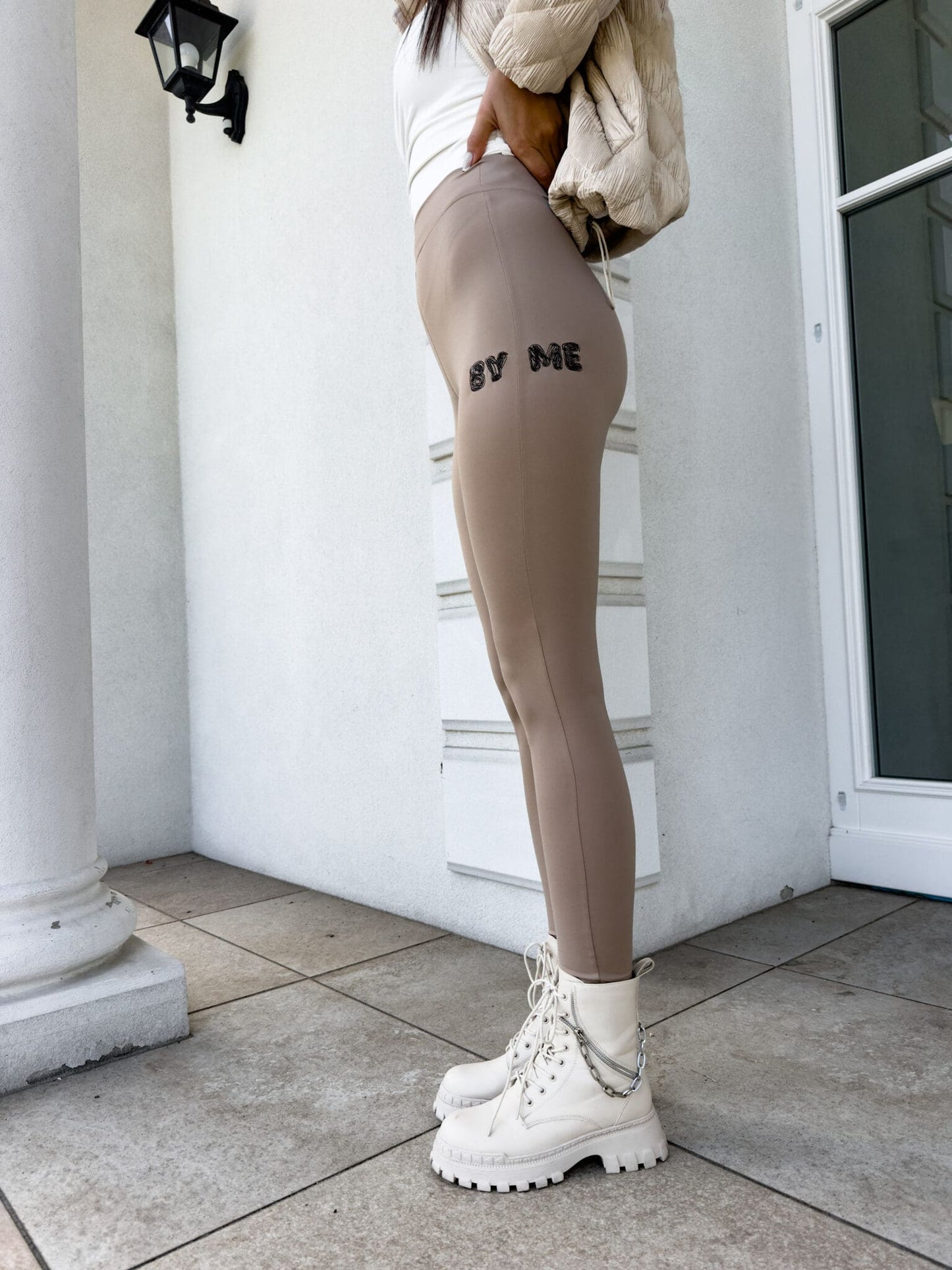 Leggings WOW - beige