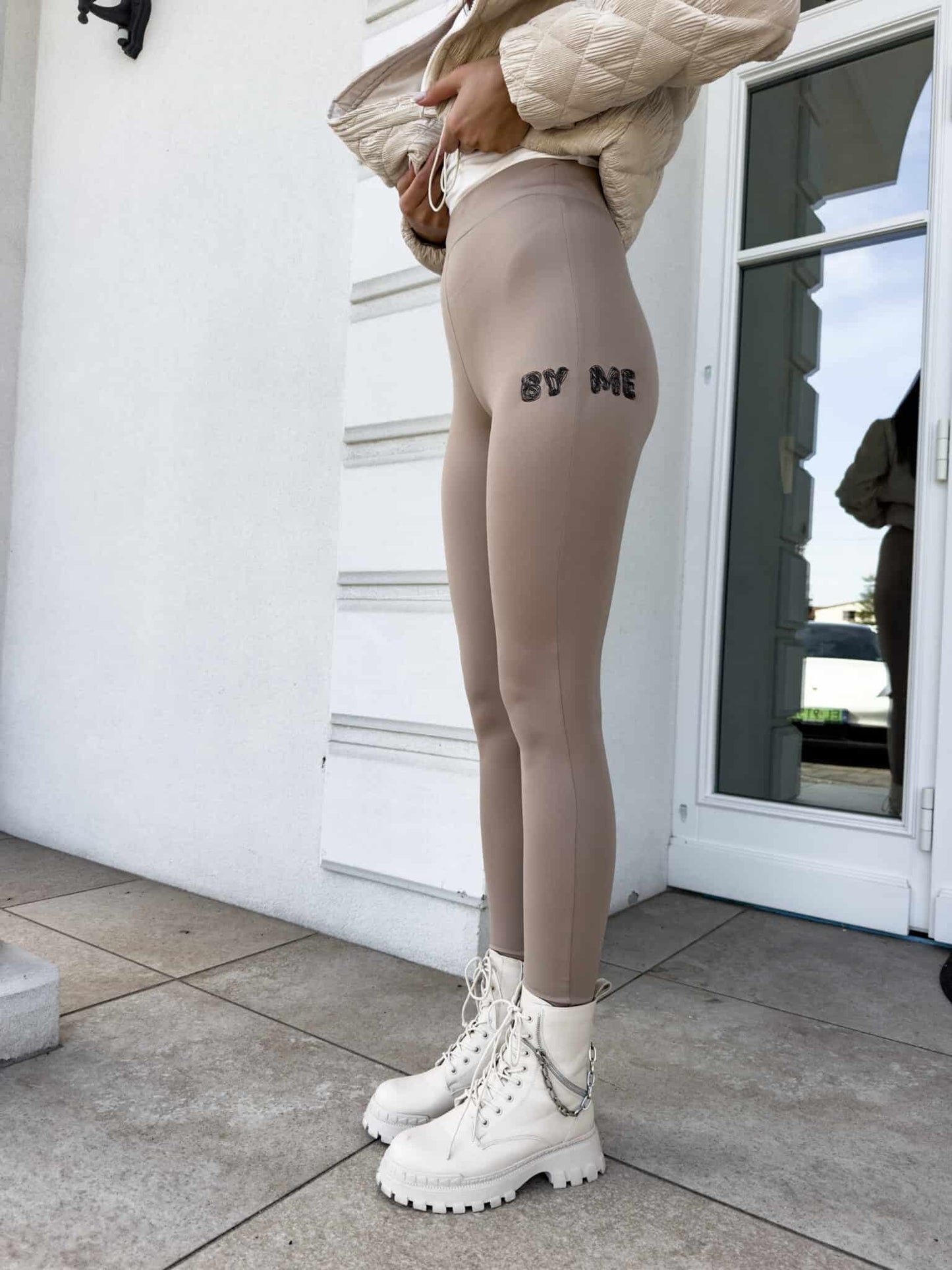 Leggings WOW - beige