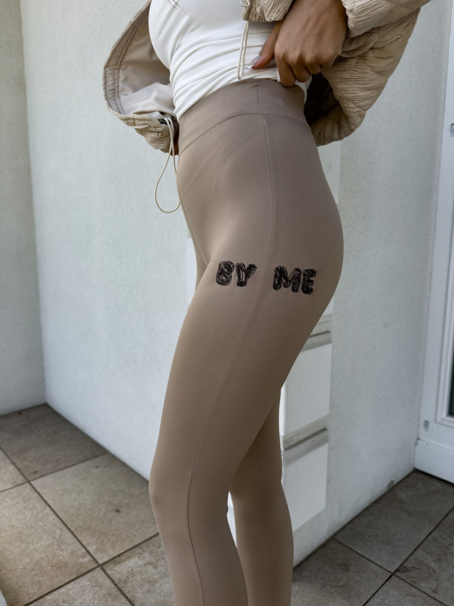 Leggings WOW - beige