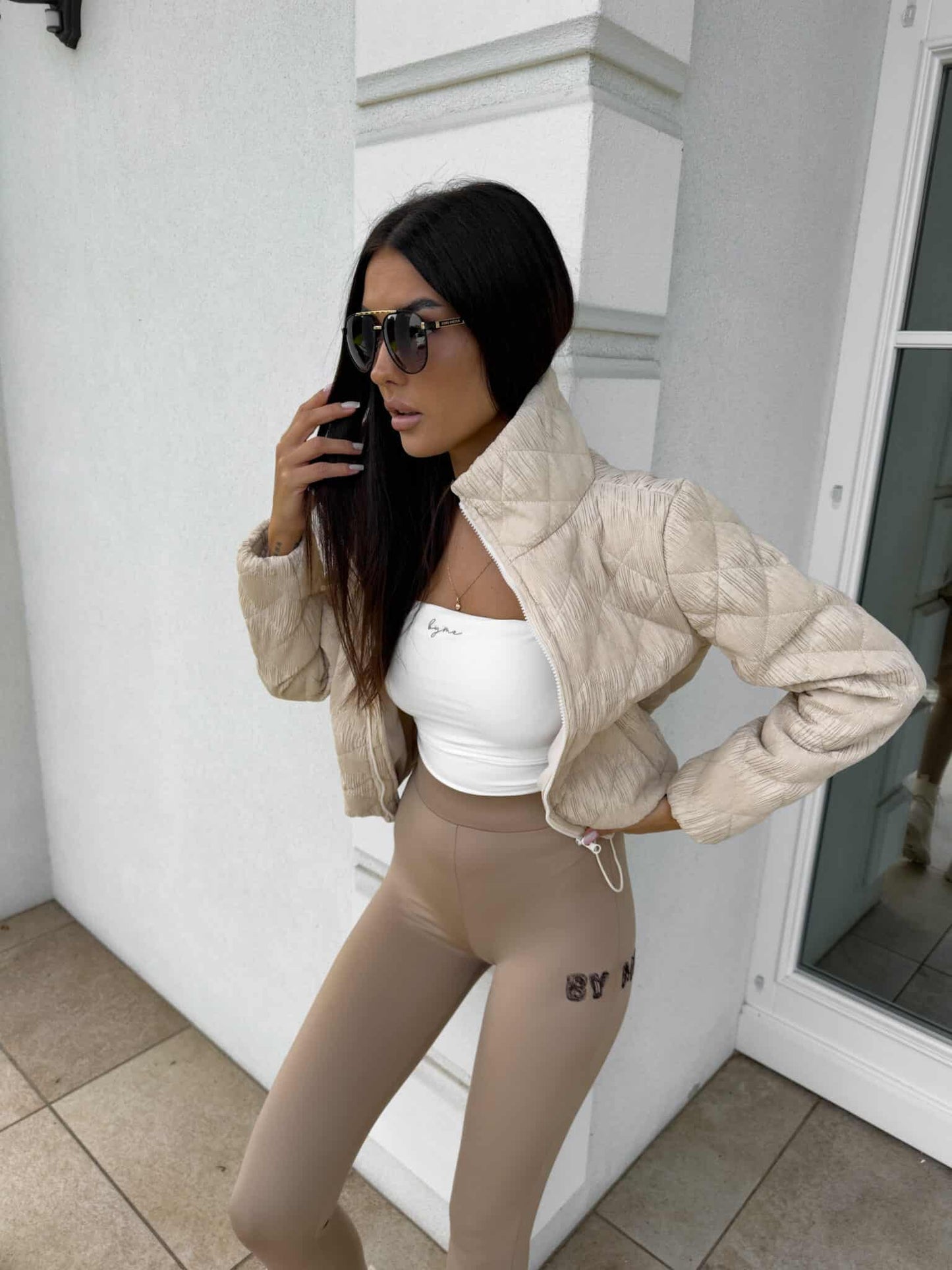 Jacke VESTE II – hellbeige