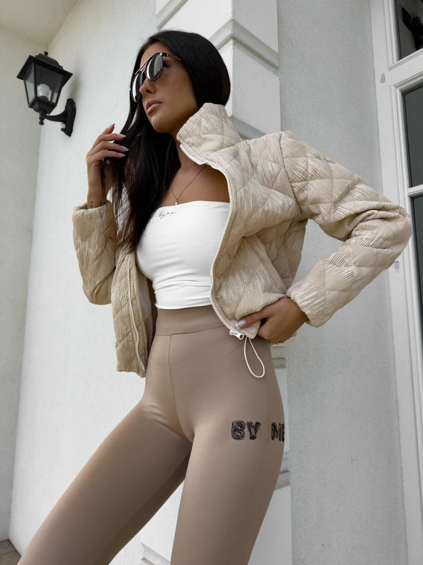 Jacke VESTE II – hellbeige