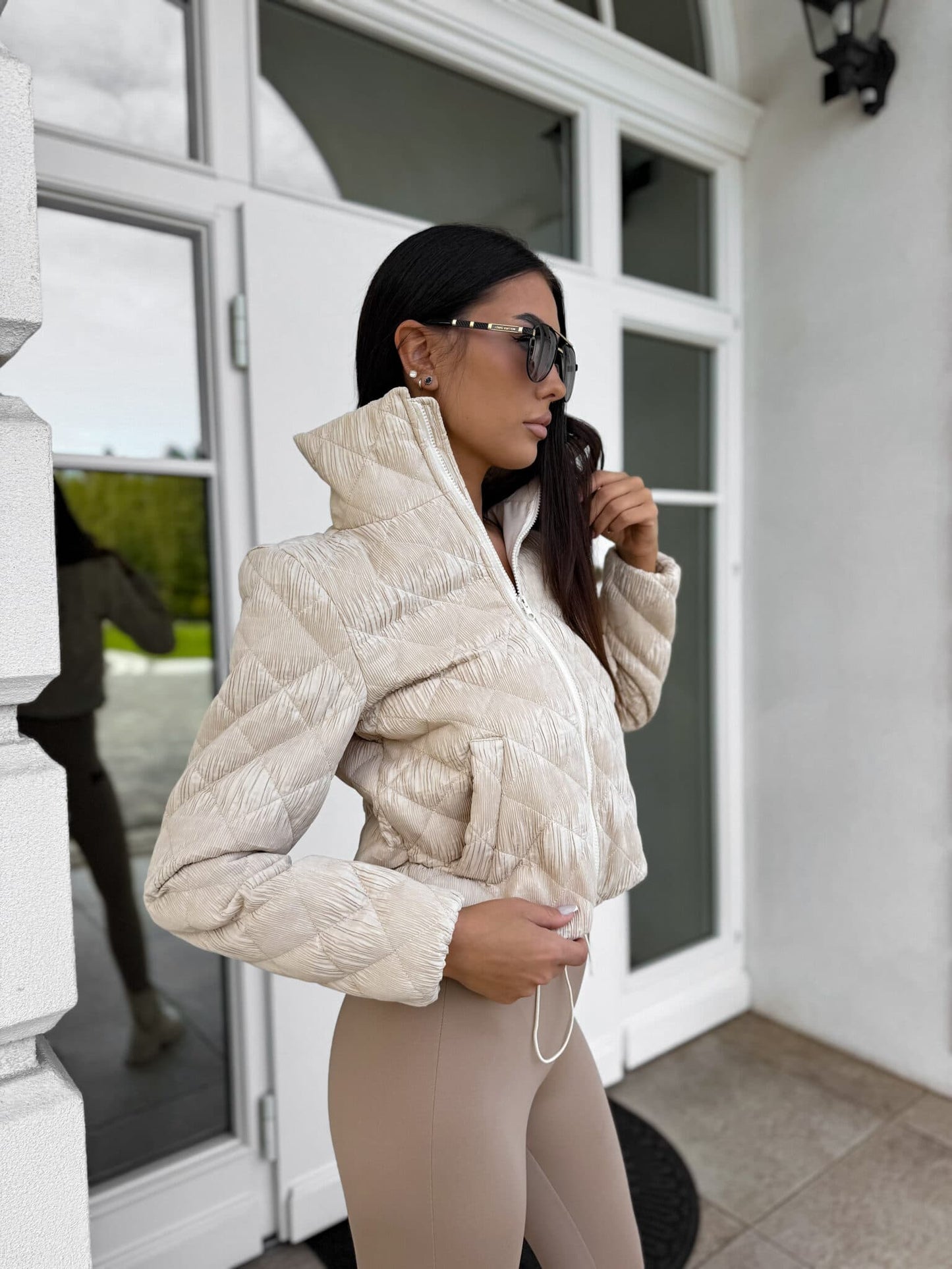 Jacke VESTE II – hellbeige