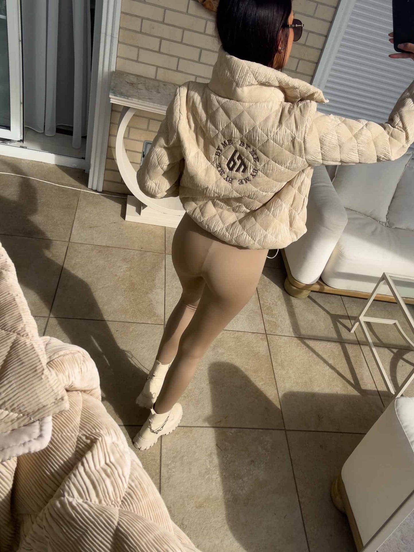 Jacke VESTE II – hellbeige