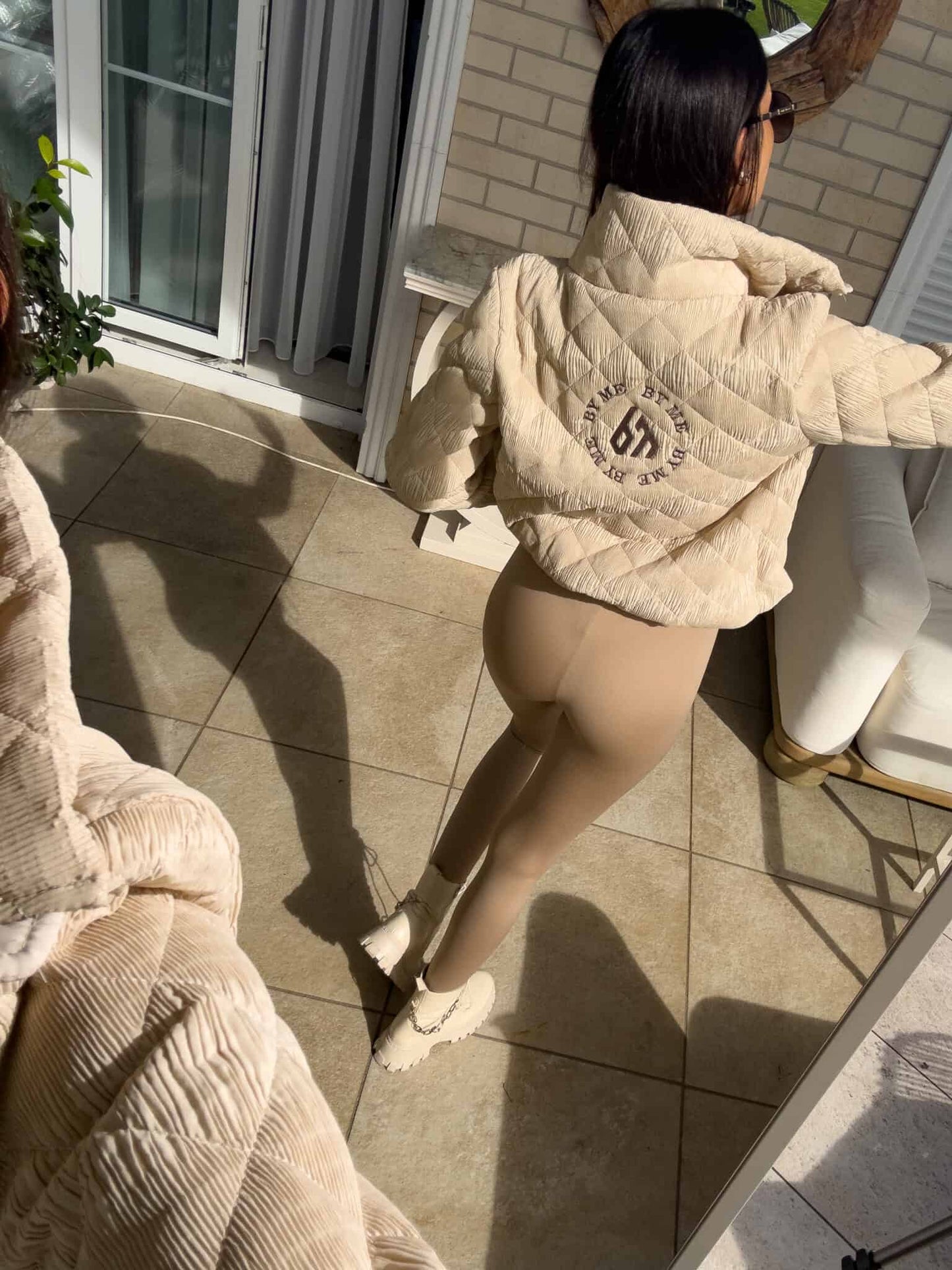 Jacke VESTE II – hellbeige